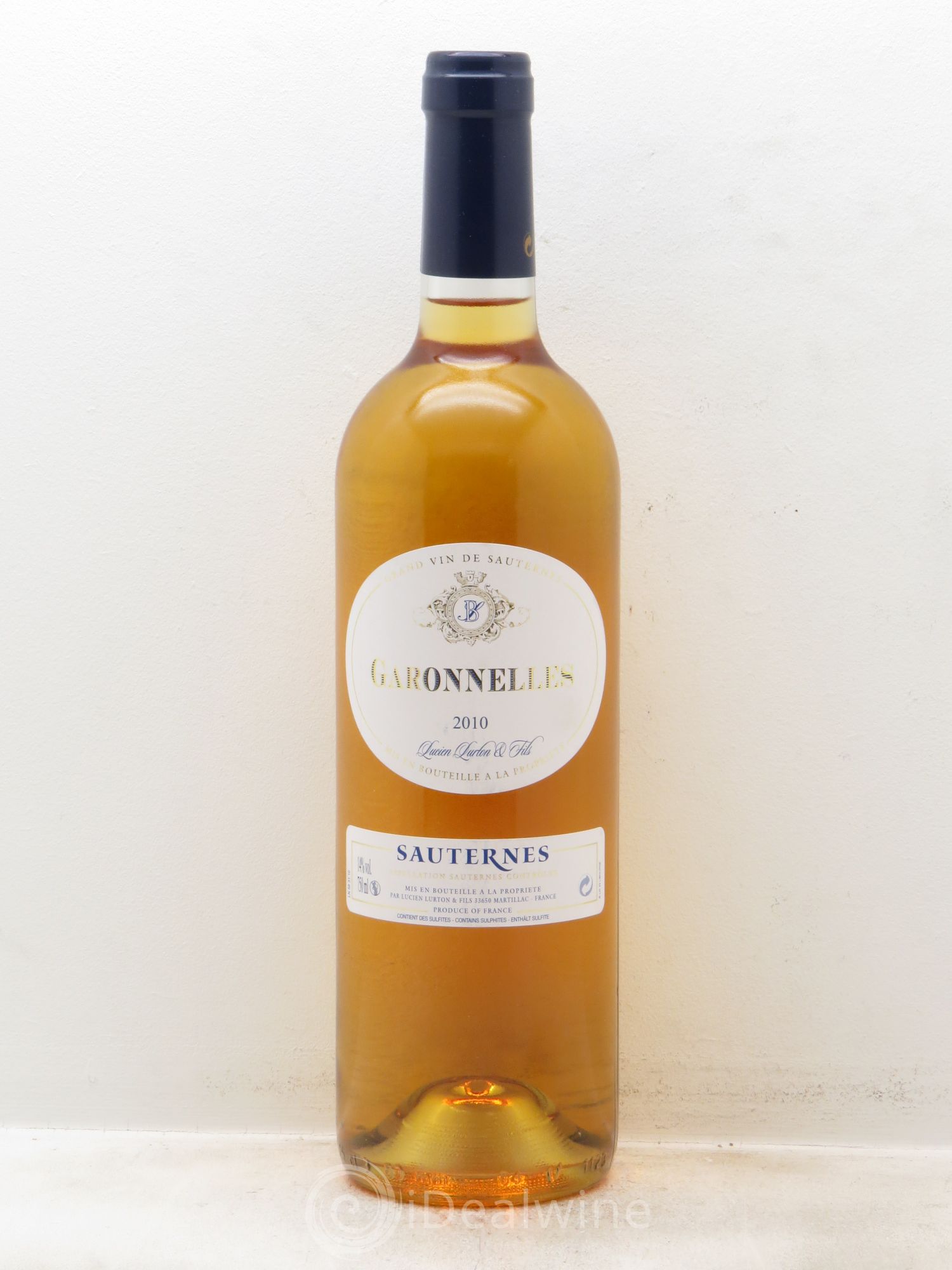 Sauternes Garonelles 2010 - Posten von 1 Flasche - 0