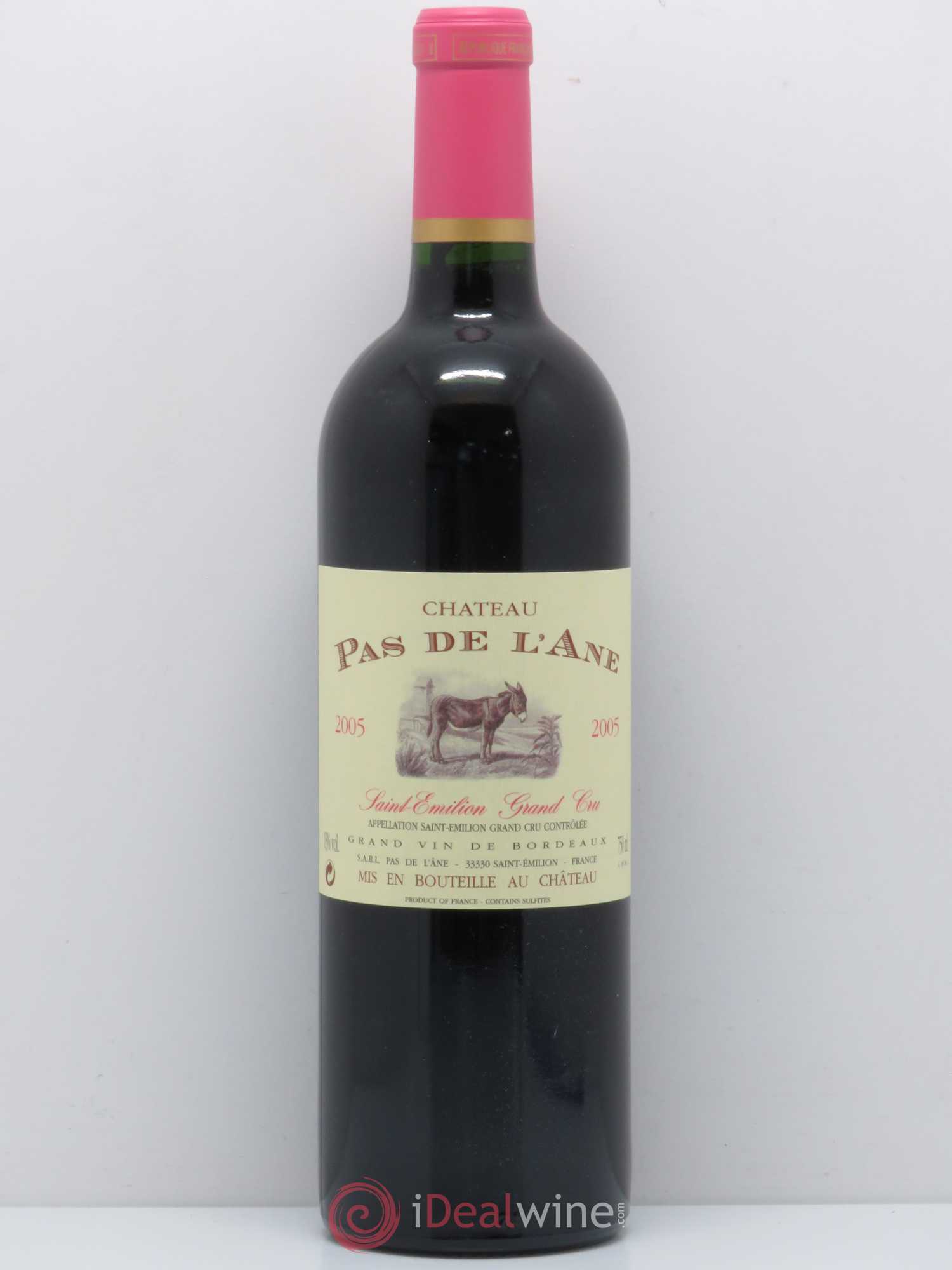 Saint-Émilion Château Pas de l'Ane 2005 - Posten von 1 Flasche - 0