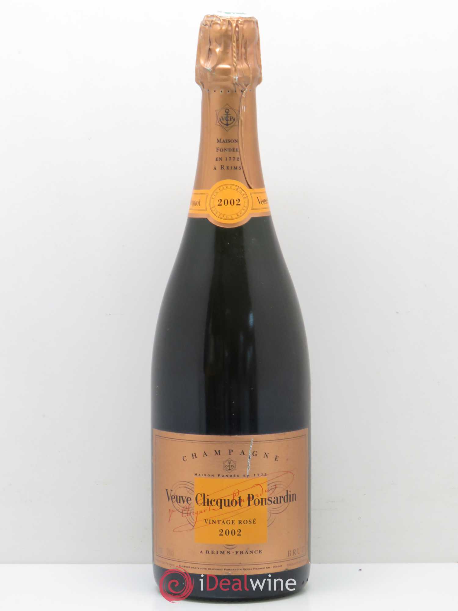 Champagne - Veuve Clicquot Ponsardin Vintage réserve 2002 - Posten von 1 Flasche - 0