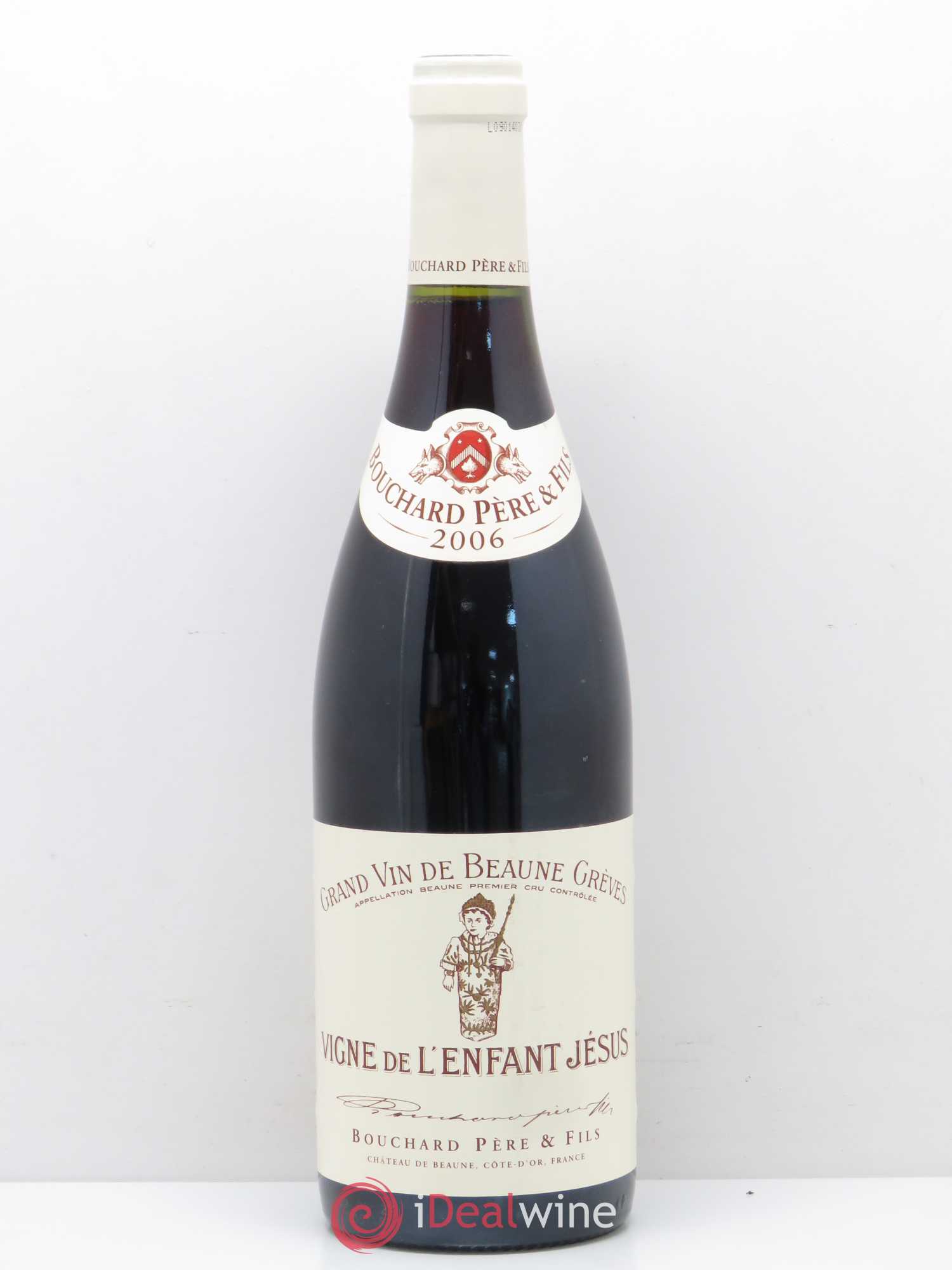 Beaune 1er Cru Grèves - Vigne de l'Enfant Jésus Bouchard Père & Fils 2006 - Lot de 1 bouteille - 0