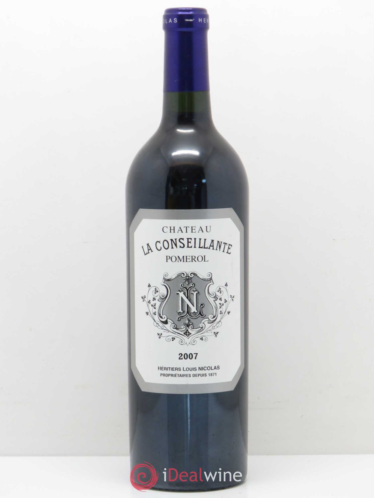 Château la Conseillante 2007 - Lot de 1 bouteille - 0