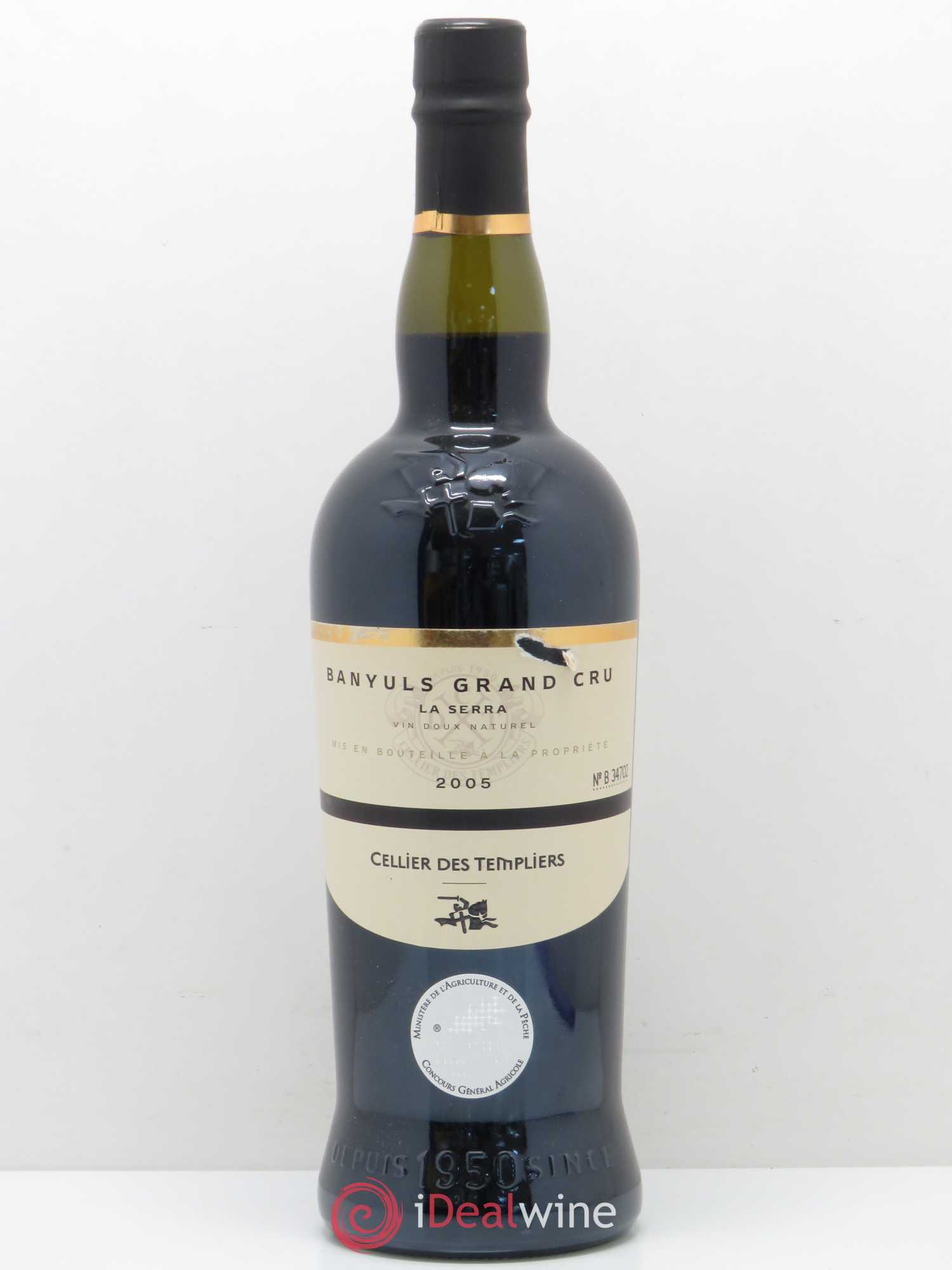 Banyuls Grand Cru Mas de La Serra Cellier des Templiers 2005 - Posten von 1 Flasche - 0