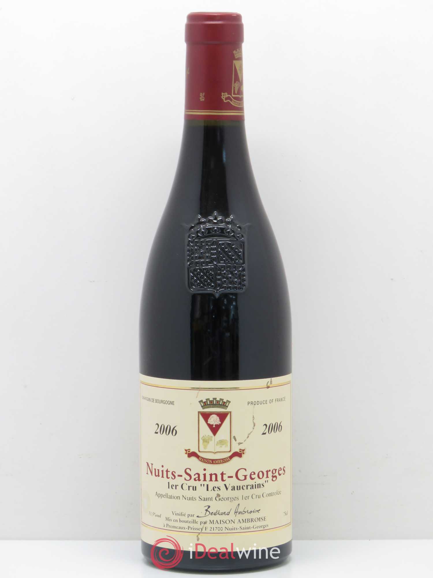 Nuits-Saint-Georges 1er Cru Les Vaucrains Maison Ambroise 2006 - Posten von 1 Flasche - 0
