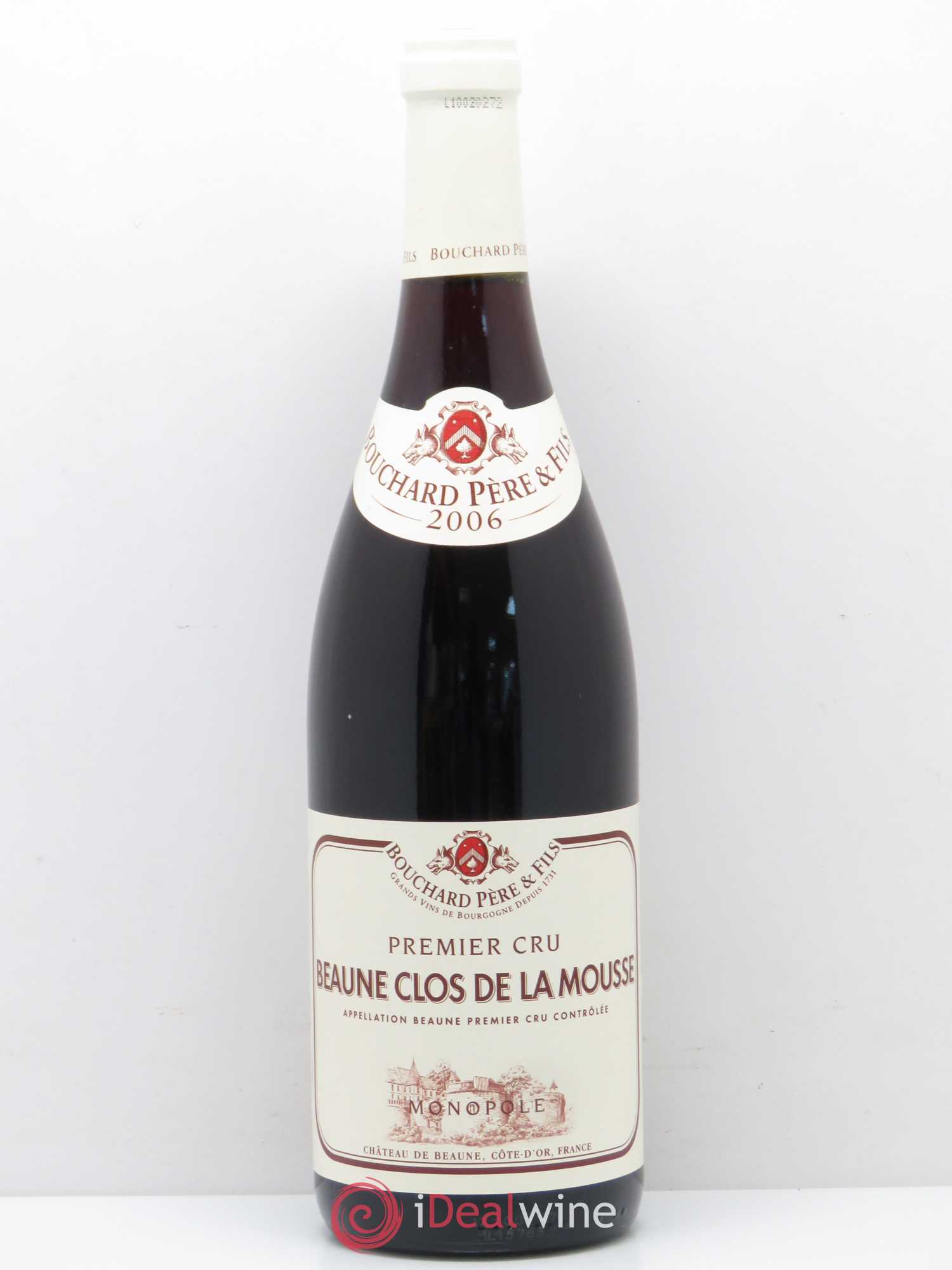 Beaune 1er Cru Clos de la Mousse Bouchard Père & Fils 2006 - Lot de 1 bouteille - 0