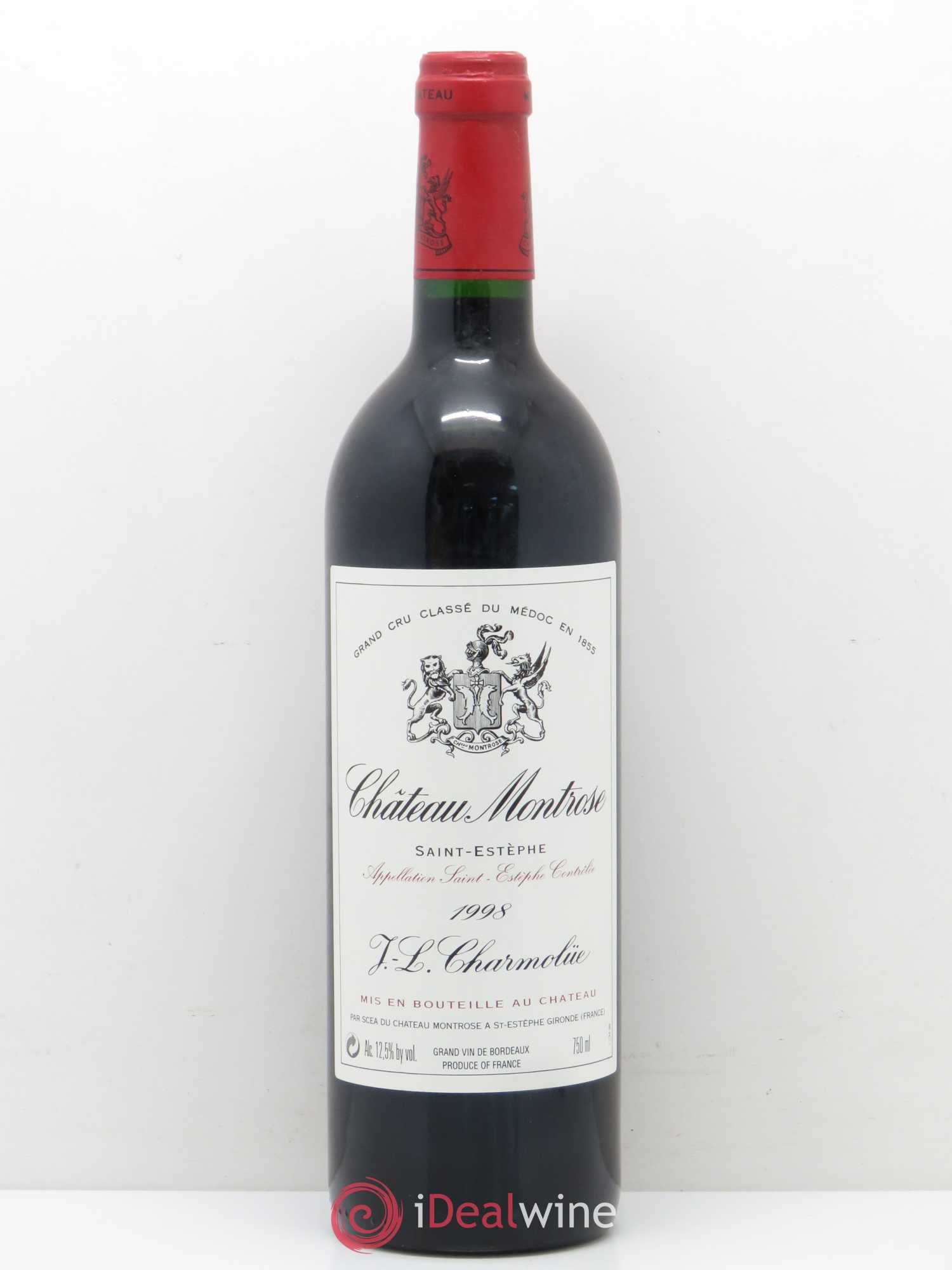 Château Montrose 2ème Grand Cru Classé 1998 - Lot de 1 bouteille - 0