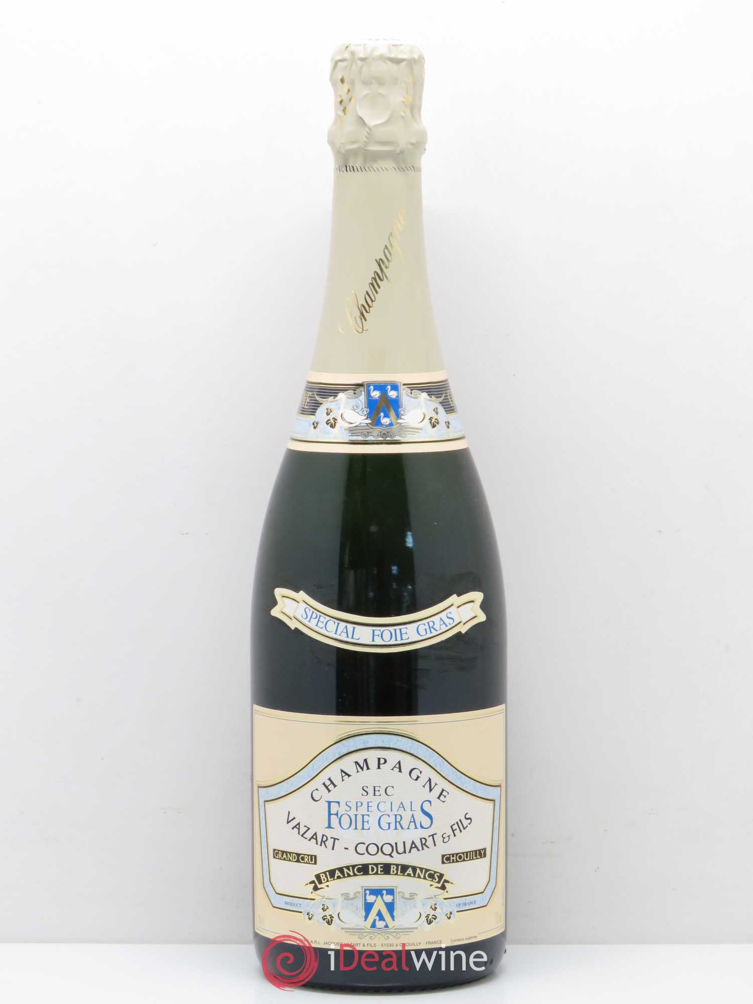 Champagne Blanc de Blancs Grand Cru Vazart-Coquart & Fils - Posten von 1 Flasche - 0