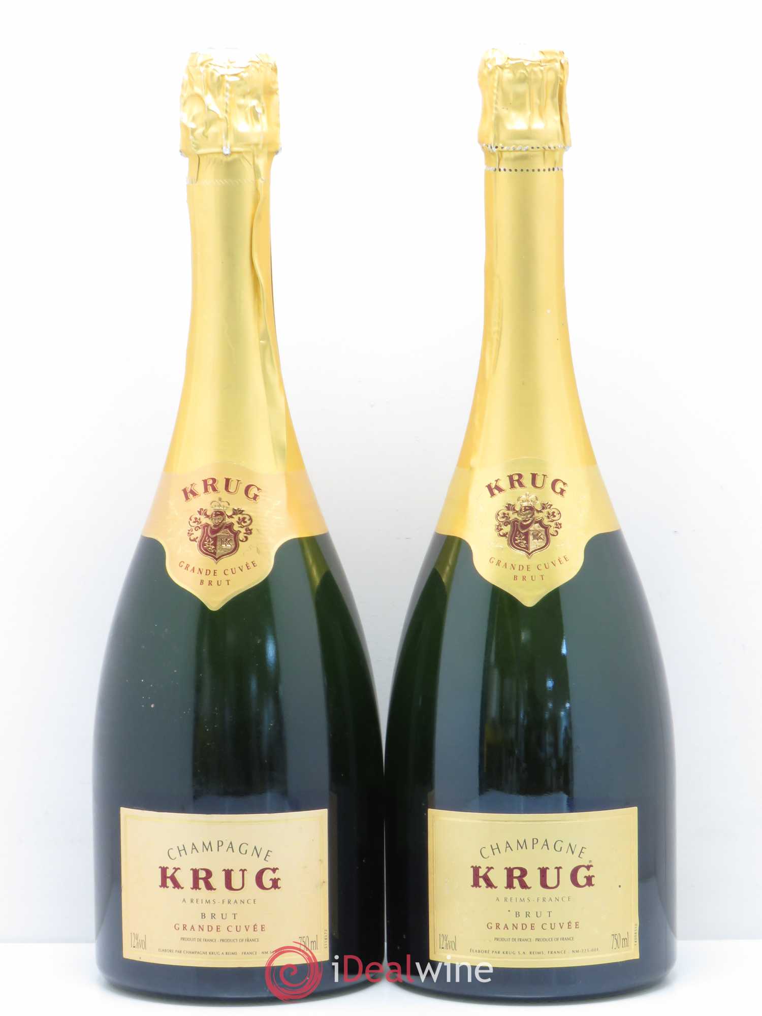 Grande Cuvée Brut Krug - Lot de 2 bouteilles - 0