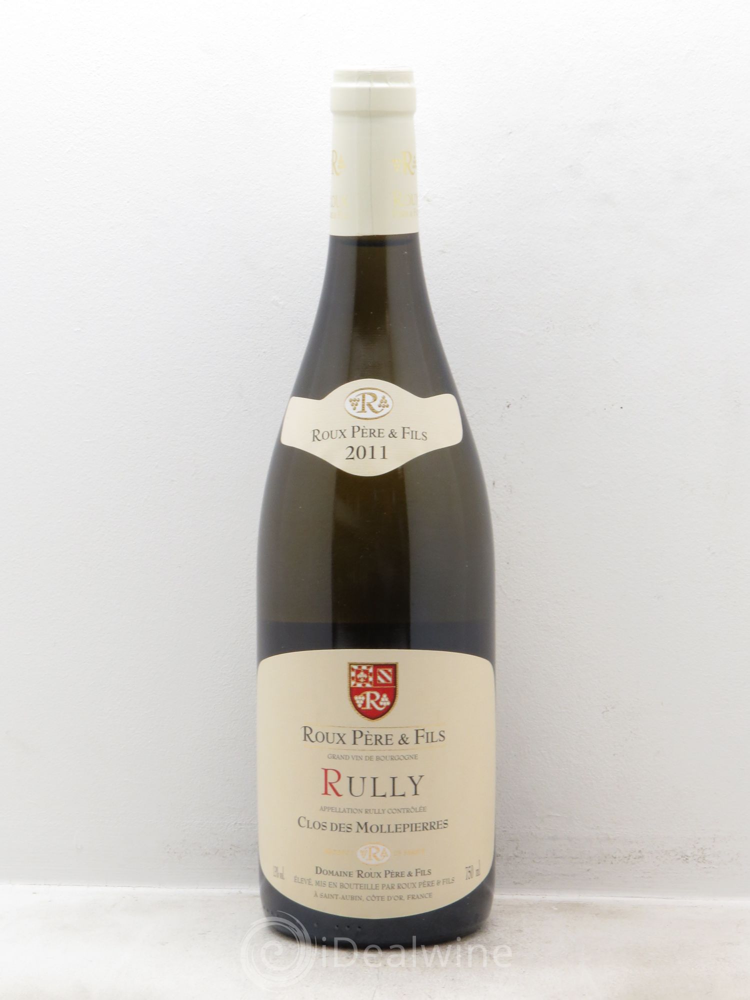 Rully "Clos des Mollepierres" Domaine Roux Père et Fils 2011 - Posten von 1 Flasche - 0