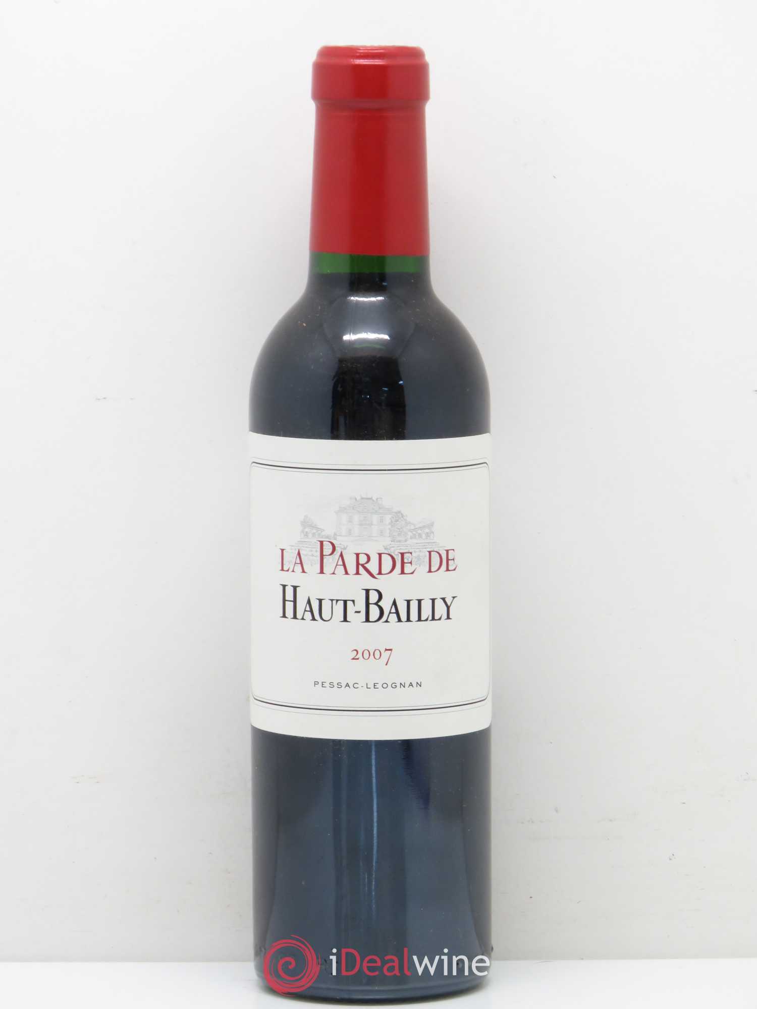Haut Bailly II (Anciennement La Parde de Haut-Bailly) Second Vin 2007 - Lot de 1 demi bouteille - 0