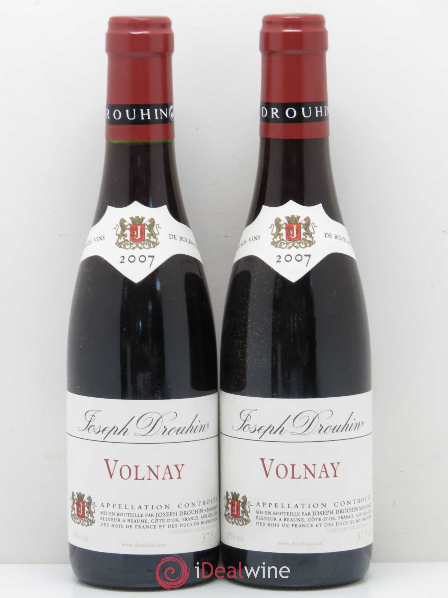 Volnay Domaine Joseph Drouhin 2007 - Lot de 2 demi bouteilles - 0