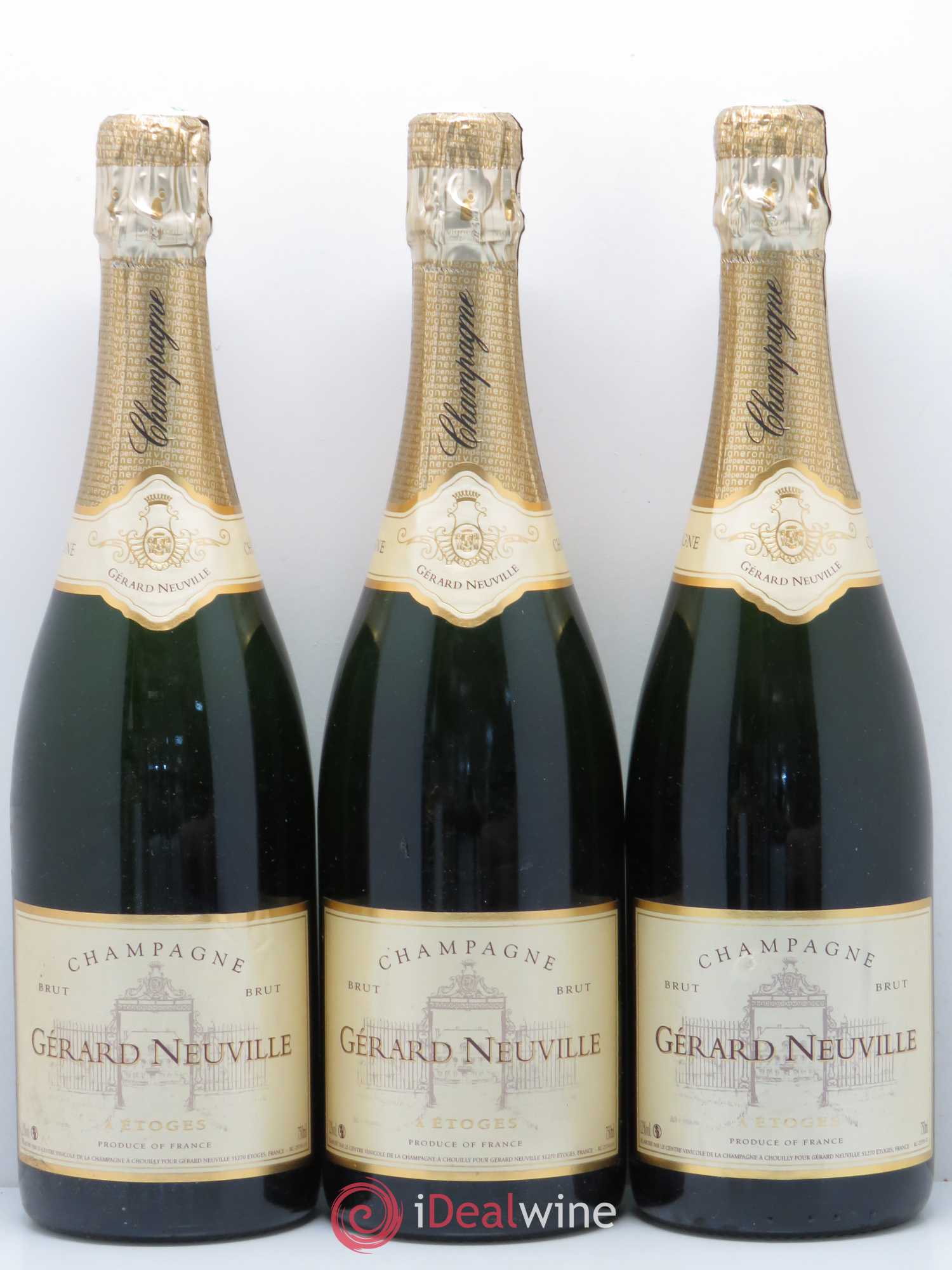 Champagne Gerard Neuville Tradition - Posten von 3 Flaschen - 0
