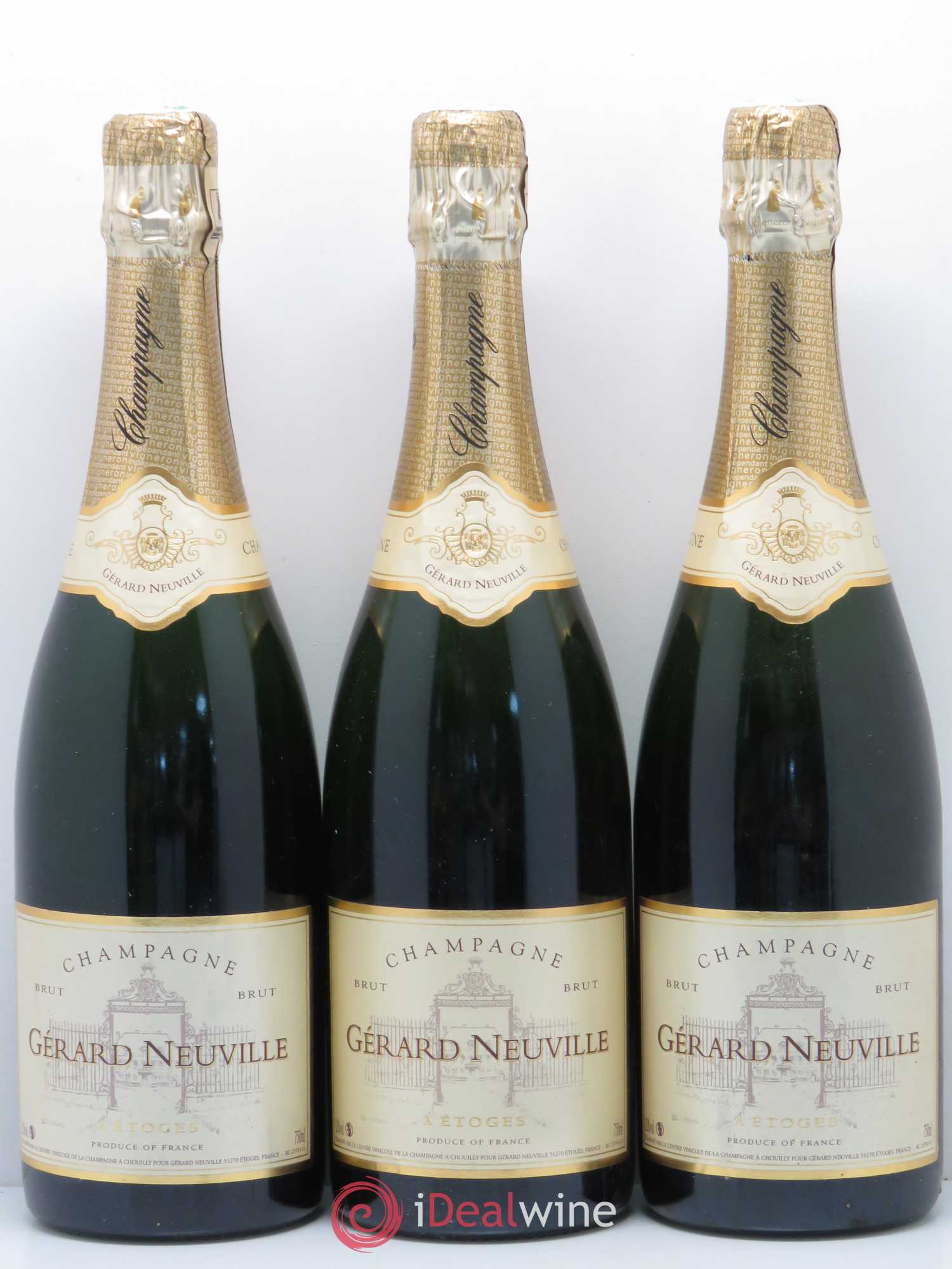 Champagne Gerard Neuville Tradition - Posten von 3 Flaschen - 0