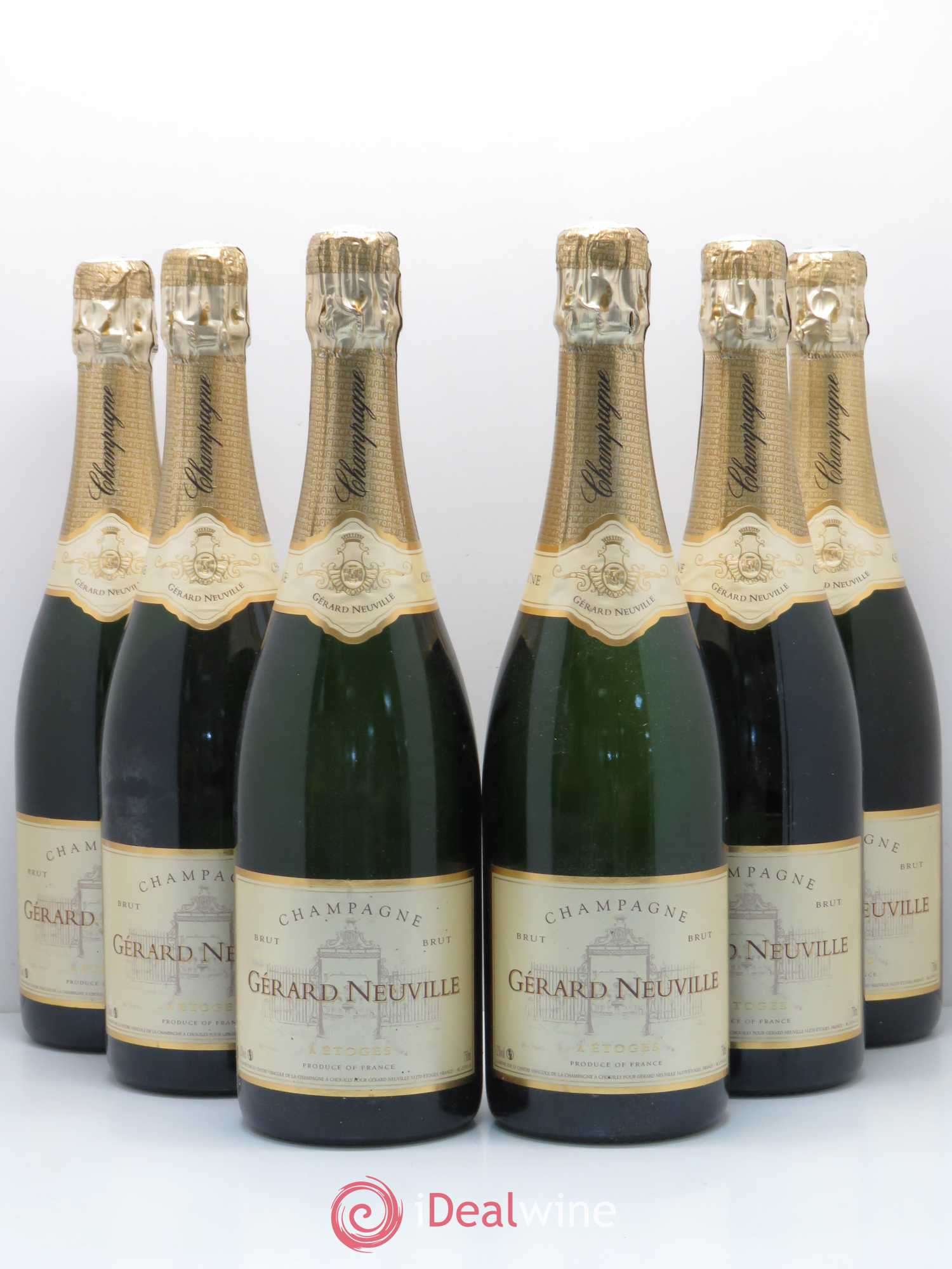 Champagne Gerard Neuville Tradition - Posten von 6 Flaschen - 0