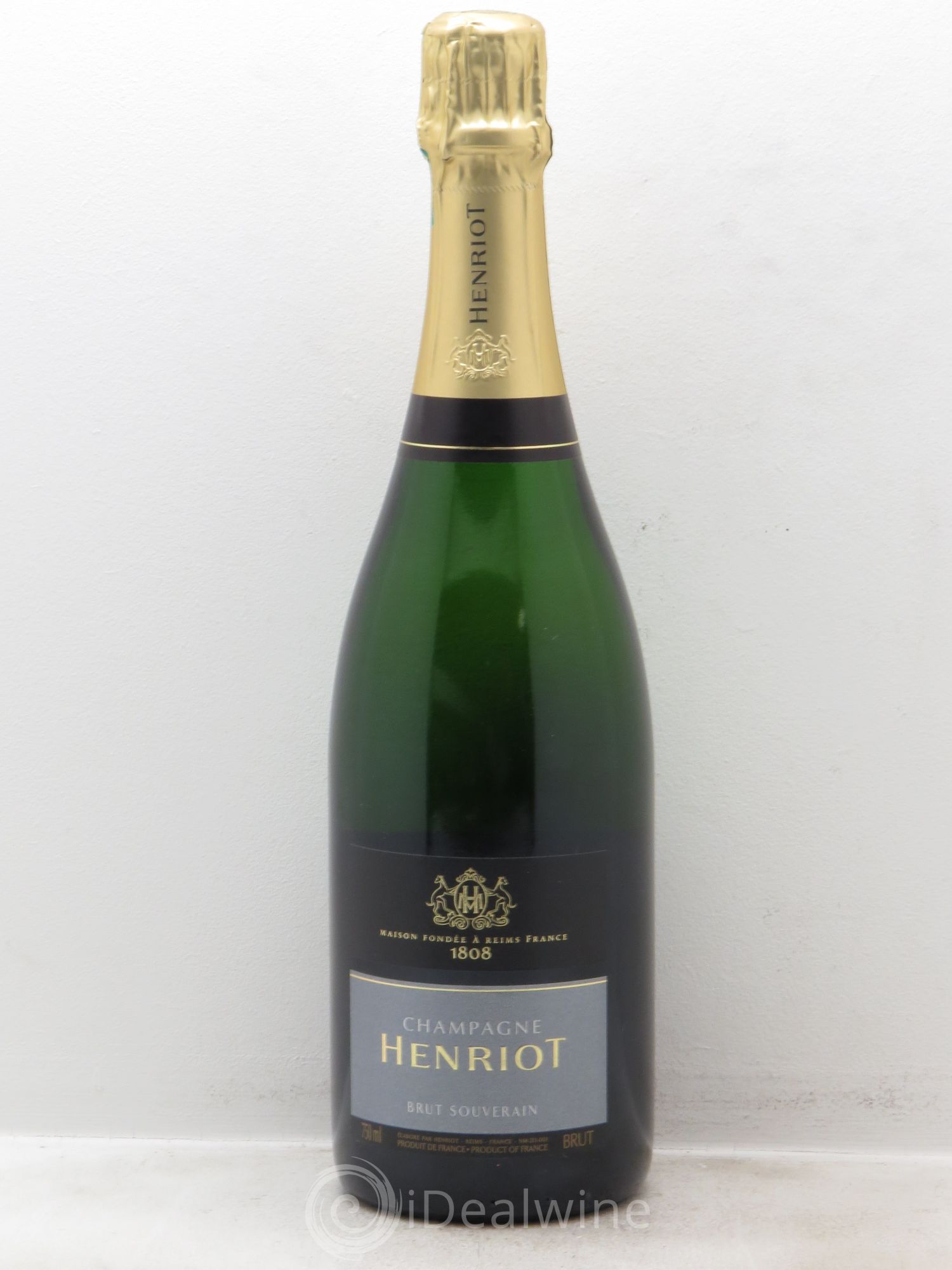 Champagne Henriot Brut Souverain - Lot of 6 bottles - 0