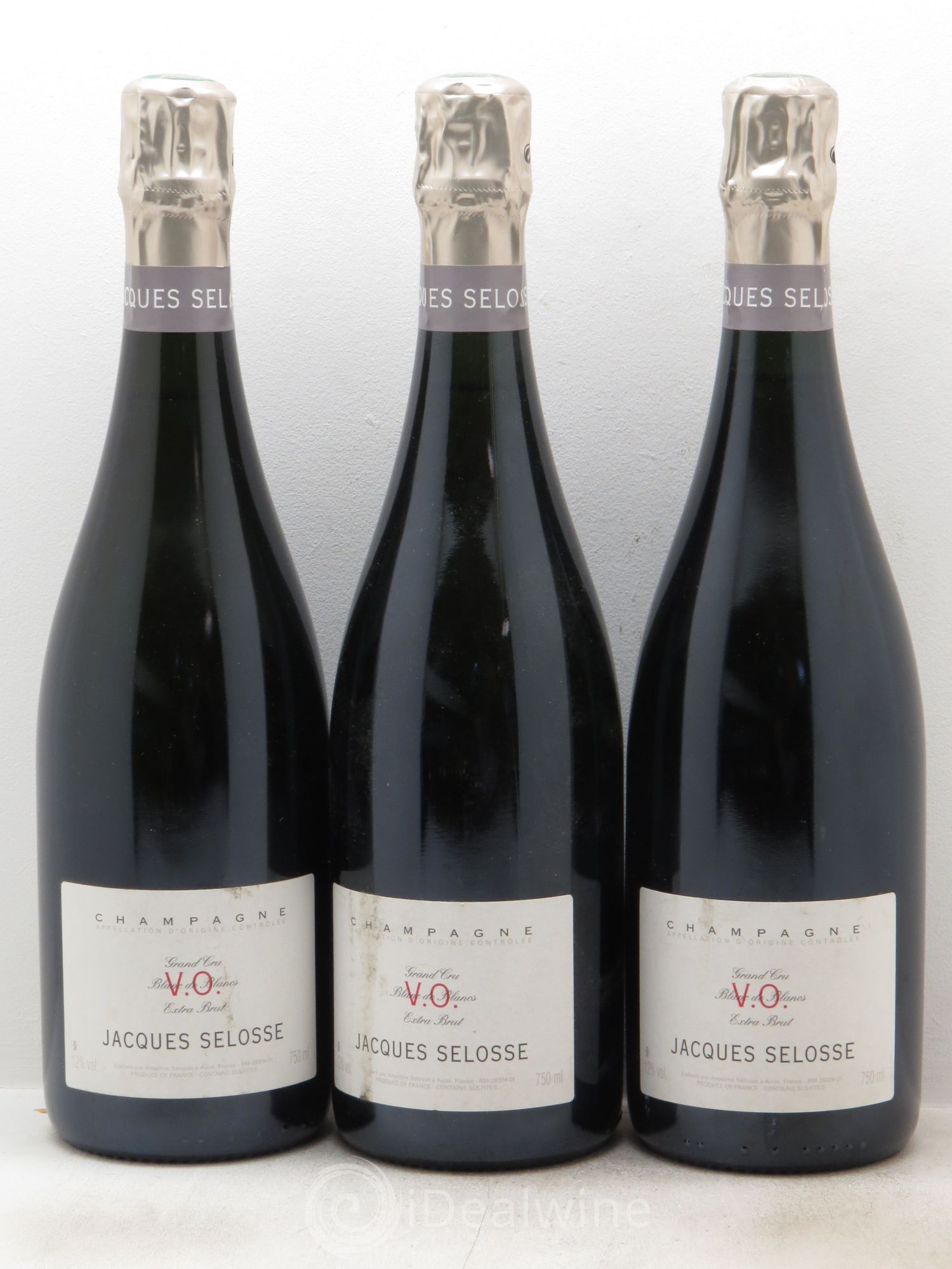 Version Originale Jacques Selosse - Lot de 3 bouteilles - 0