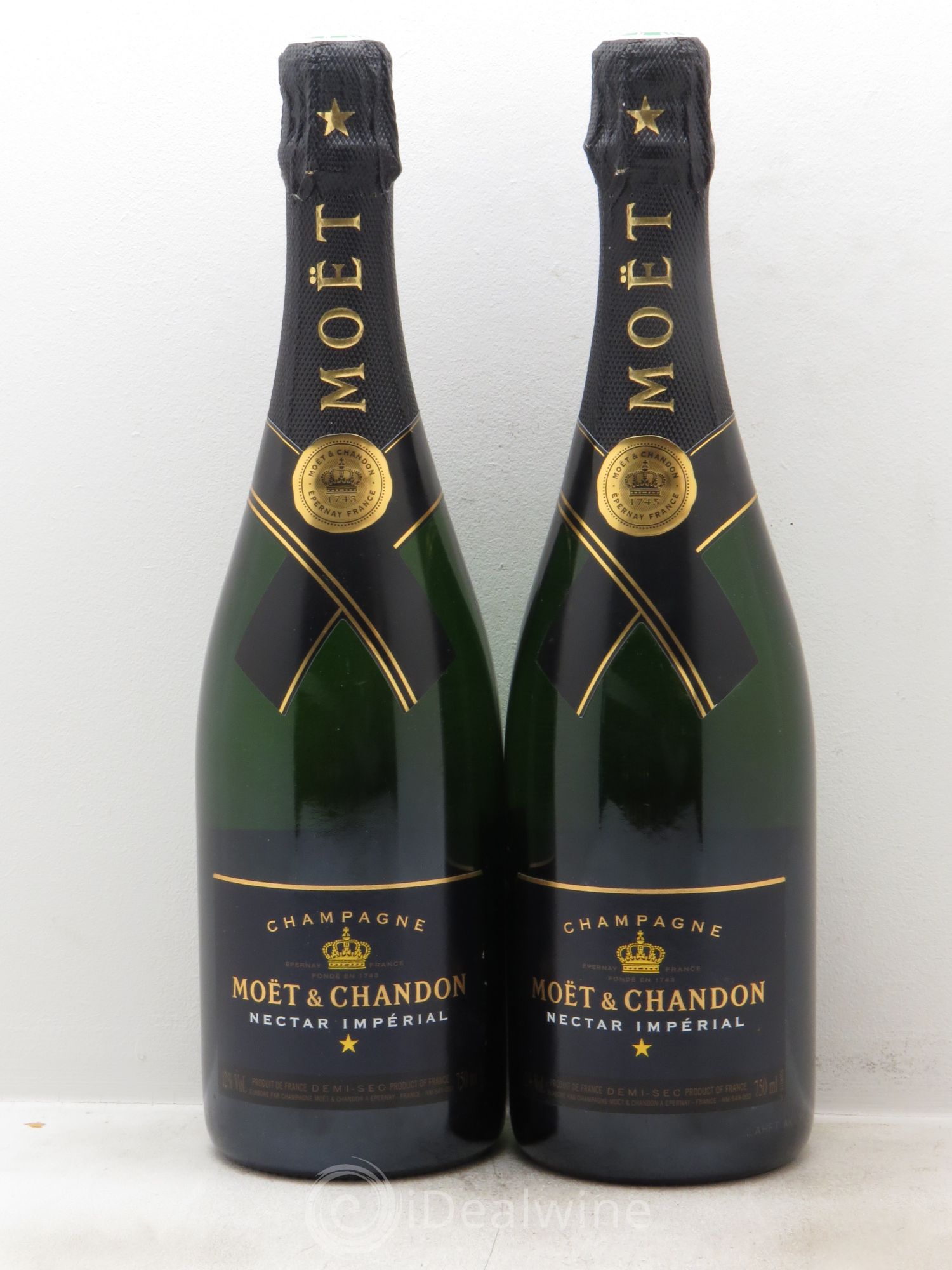 Champagne Moët et Chandon "Nectar Impérial" - Posten von 2 Flaschen - 0