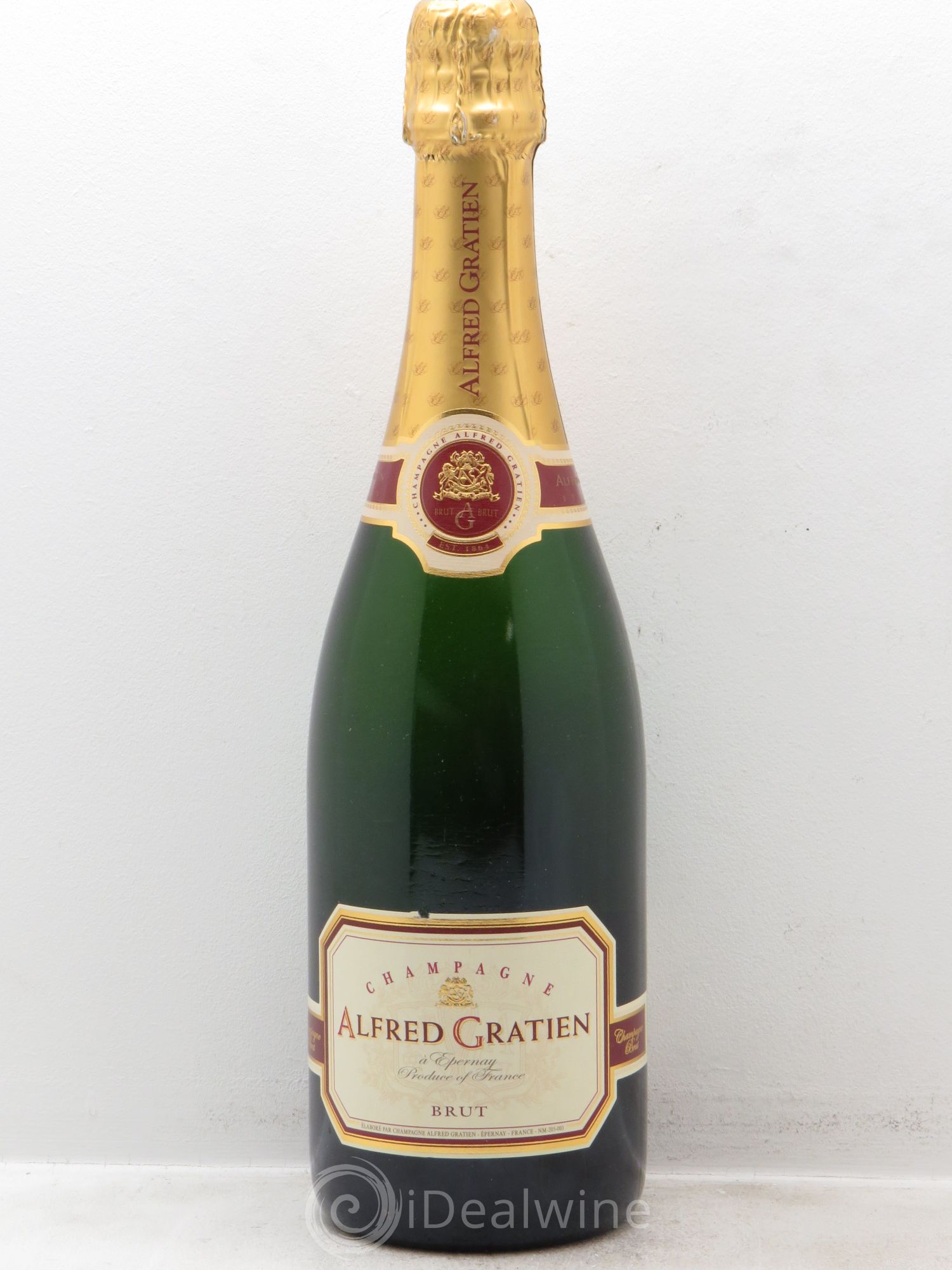 Champagne Alfred Gratien (sans prix de réserve - no reserve) - Posten von 1 Flasche - 0