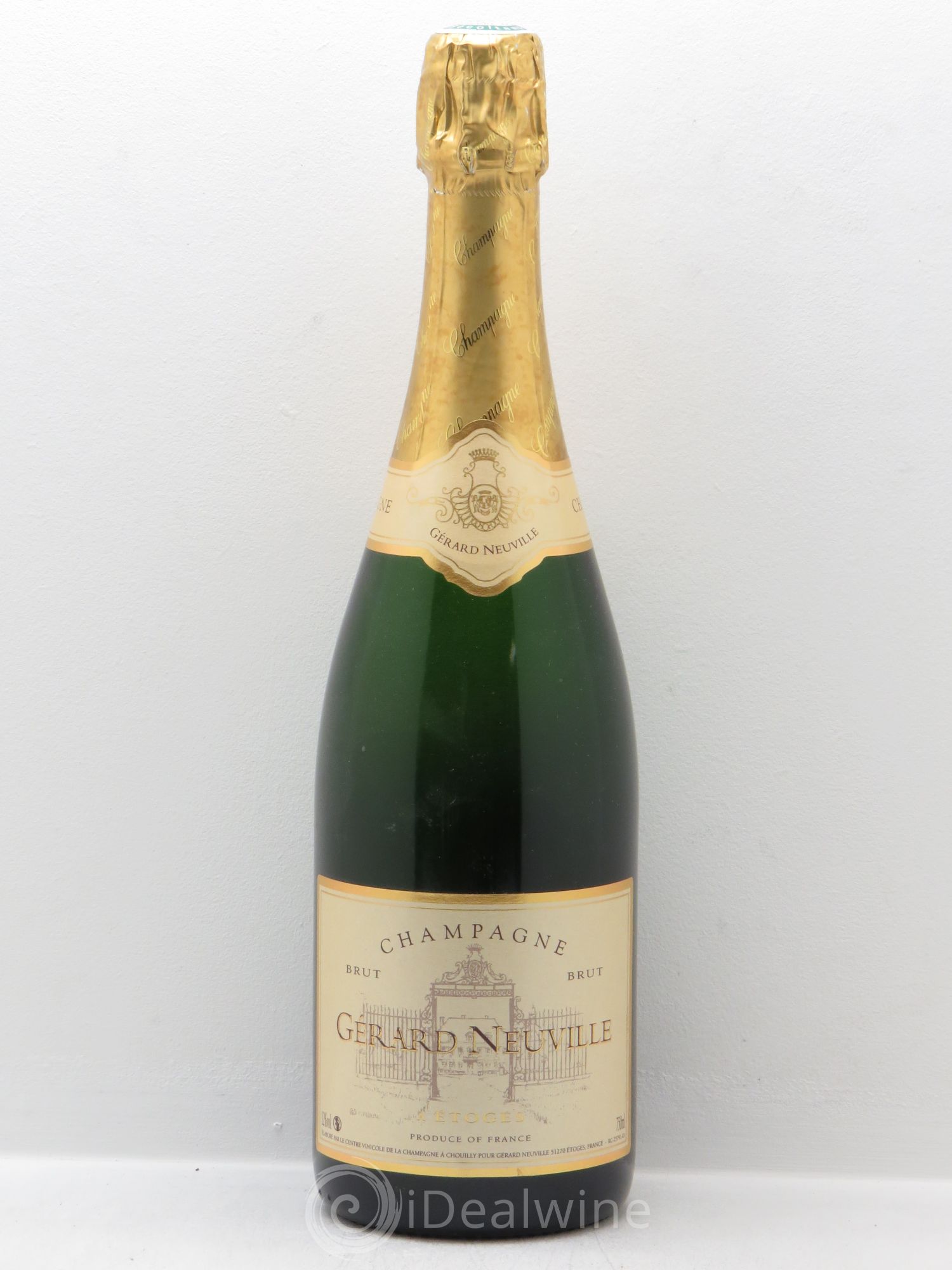 Champagne Gérard Neuville (sans prix de réserve) - Posten von 1 Flasche - 0