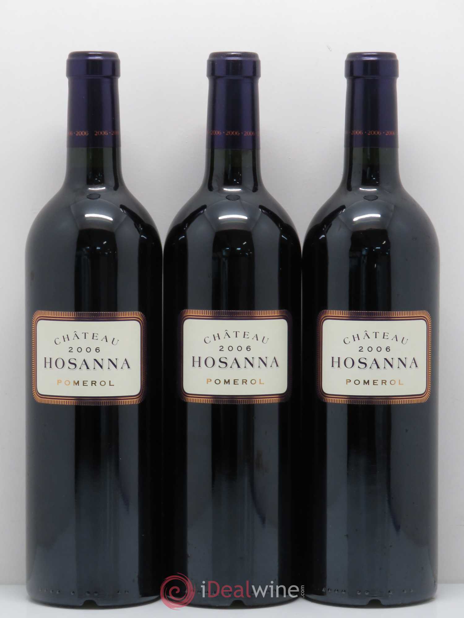 Château Hosanna 2006 - Lot de 3 bouteilles - 0