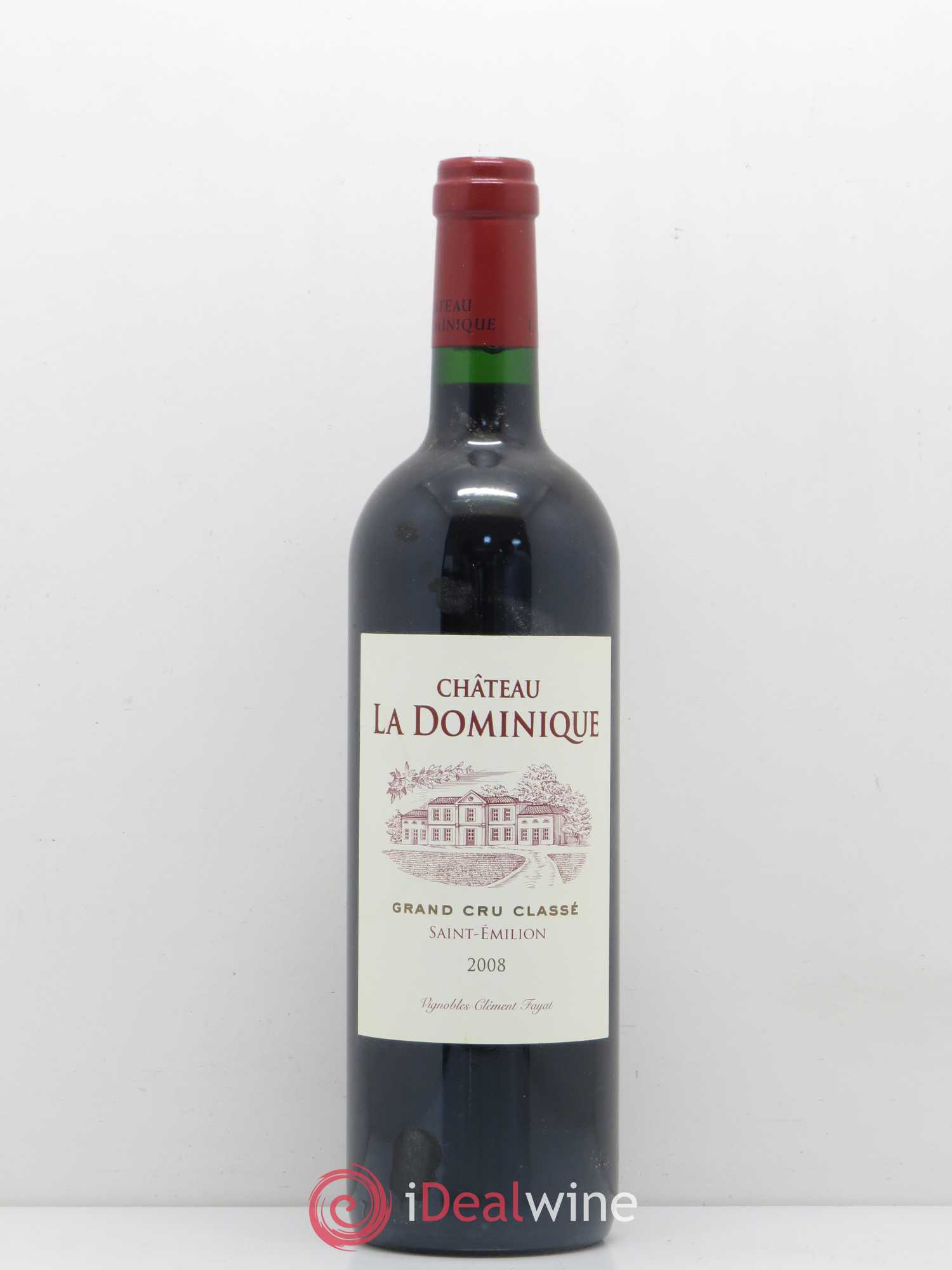Château la Dominique Grand Cru Classé 2008 - Lot de 1 bouteille - 0