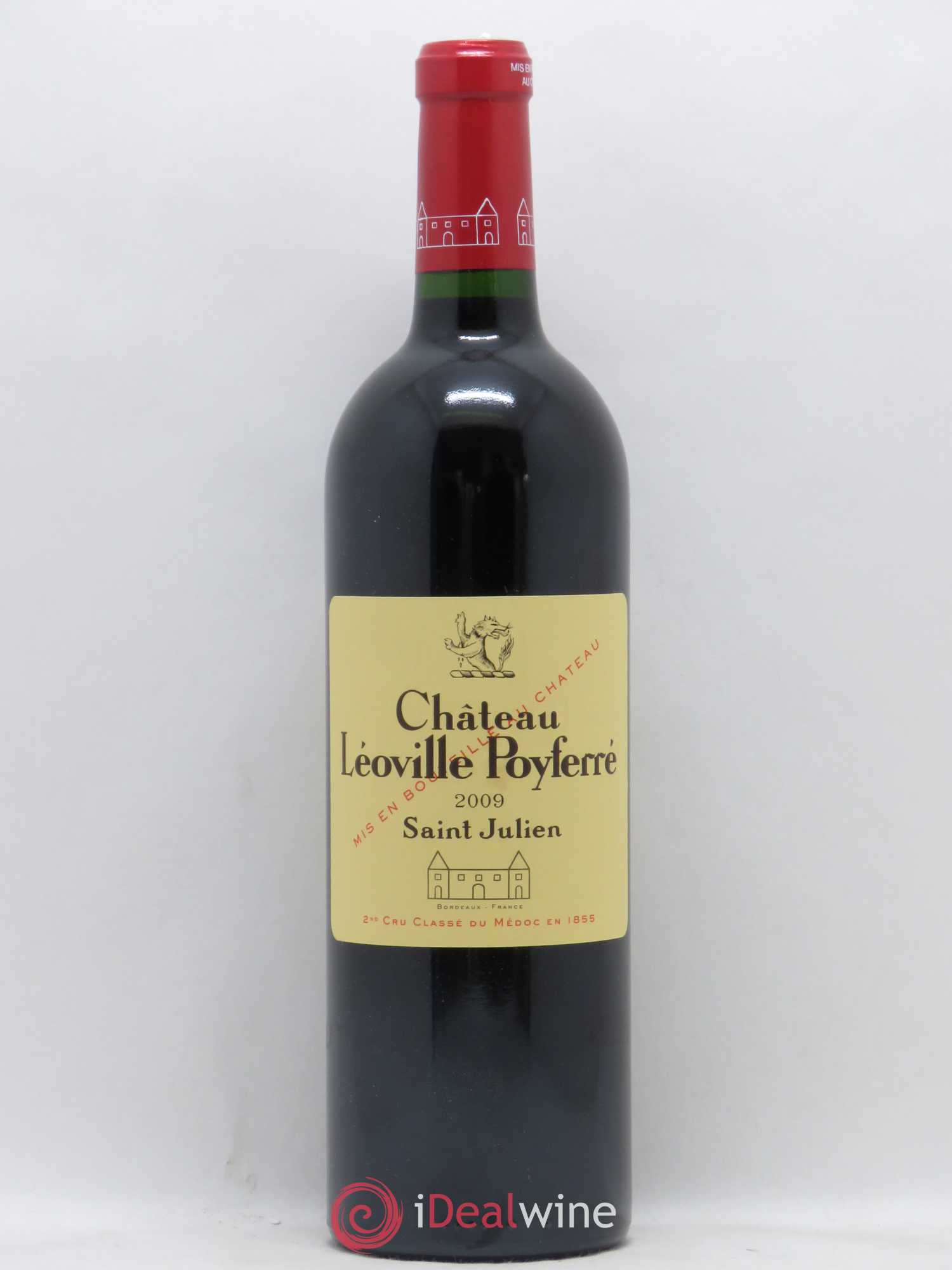 Château Léoville Poyferré 2ème Grand Cru Classé 2009 - Lot de 1 bouteille - 0