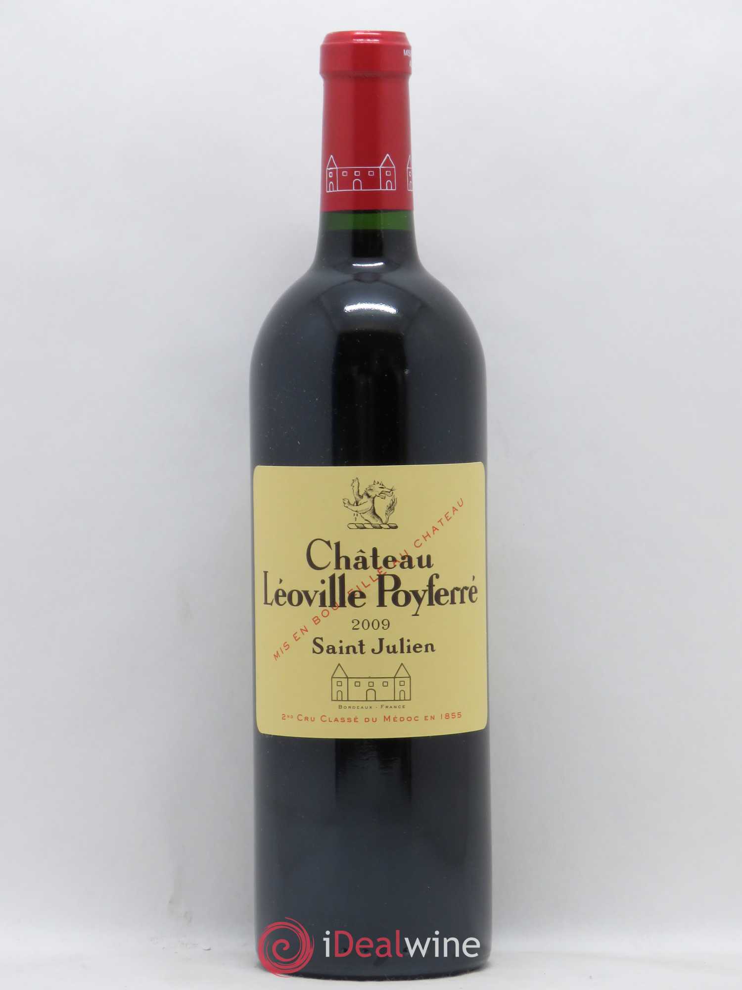 Château Léoville Poyferré 2ème Grand Cru Classé 2009 - Lot de 1 bouteille - 0
