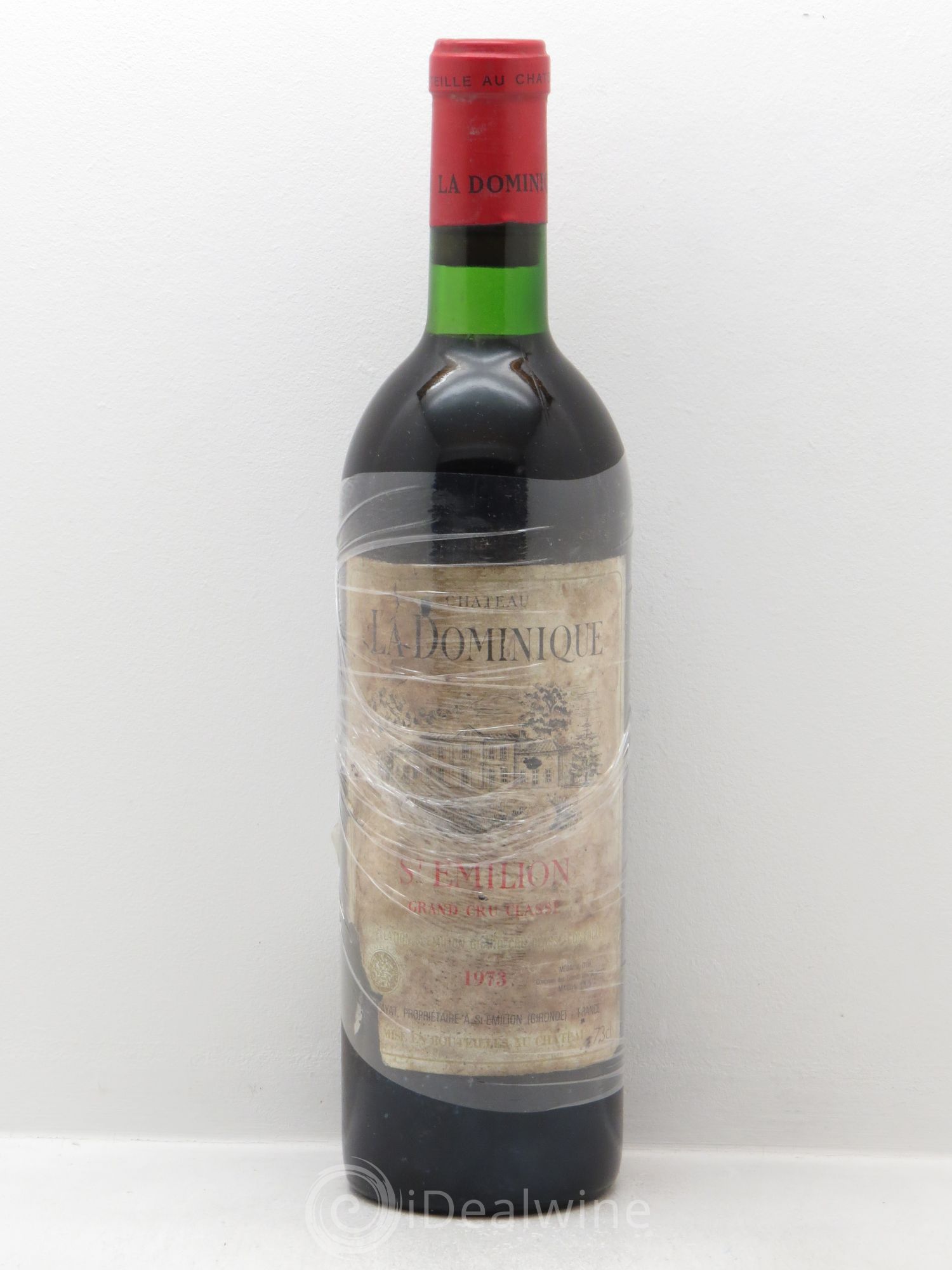 Château la Dominique Grand Cru Classé 1973 - Lot de 1 bouteille - 0