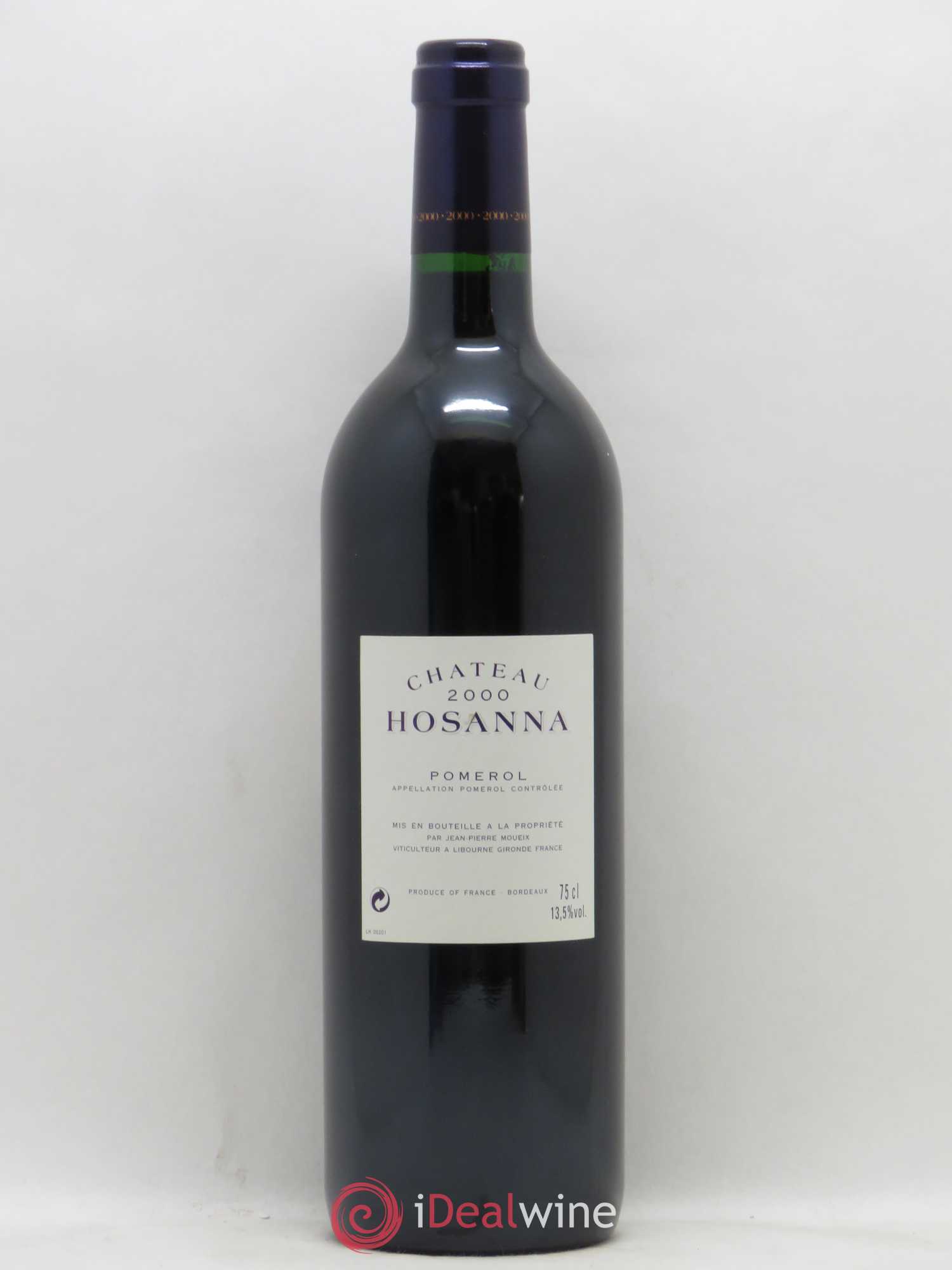 Château Hosanna 2000 - Lot de 1 bouteille - 1