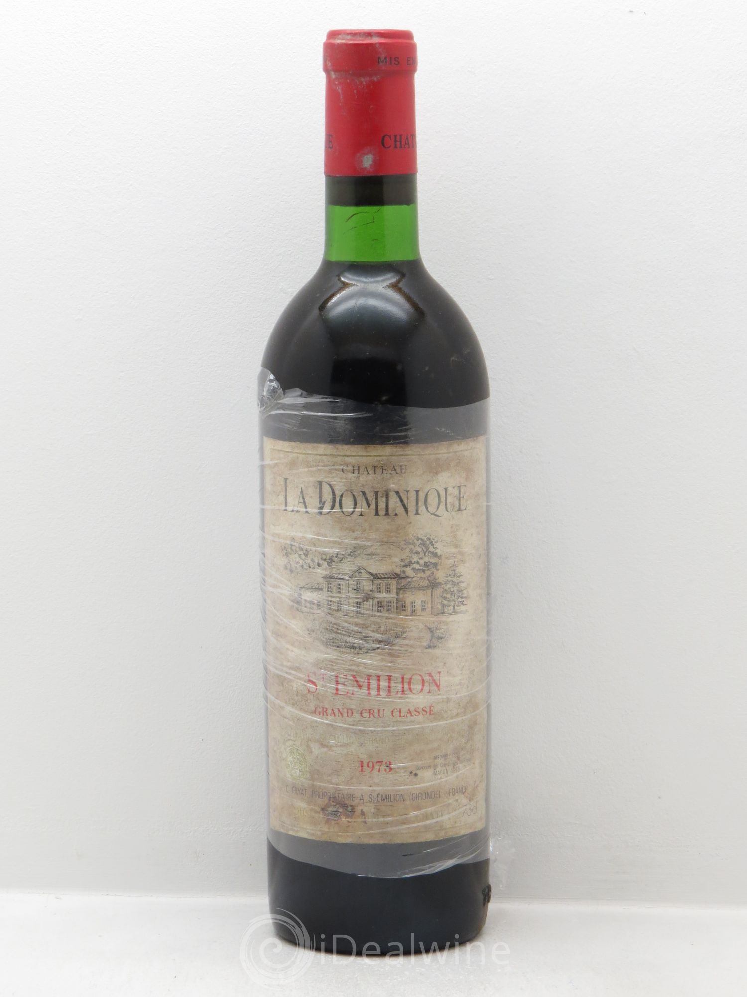 Château la Dominique Grand Cru Classé 1973 - Lot de 1 bouteille - 0