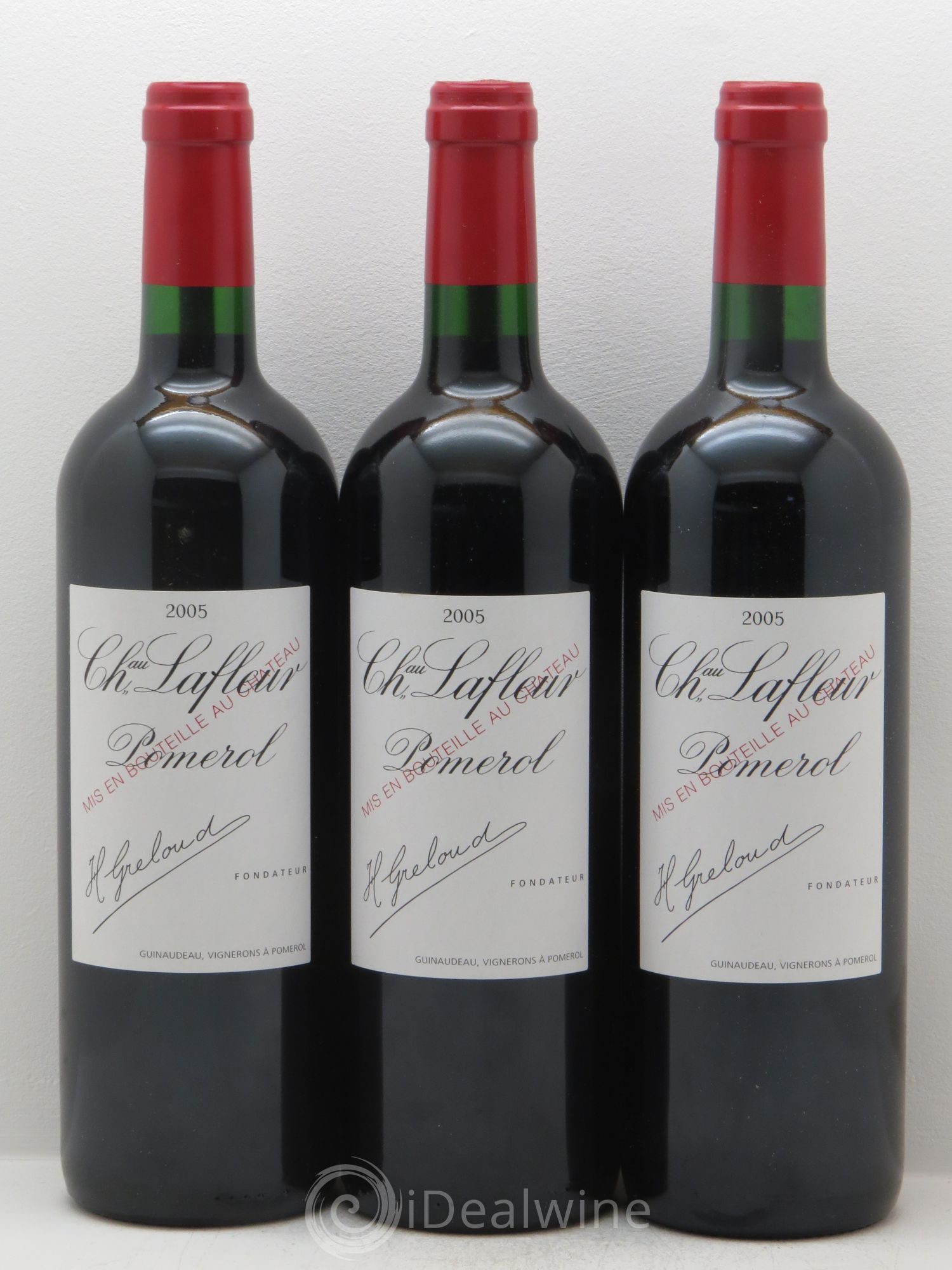 Château Lafleur 2005 - Lot de 3 bouteilles - 0