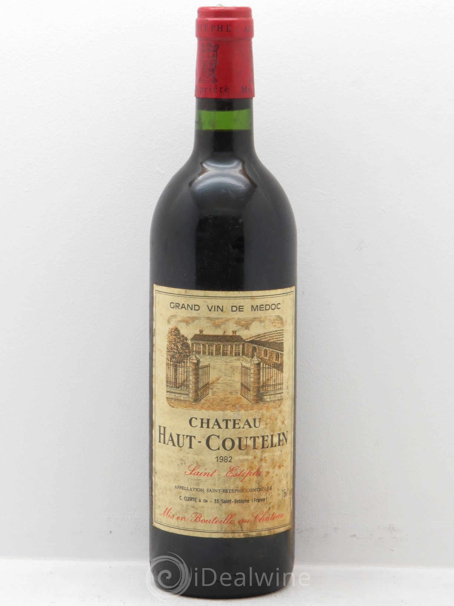 Château Saint-Estèphe Château Haut Coutelin 1982 - Posten von 1 Flasche - 0