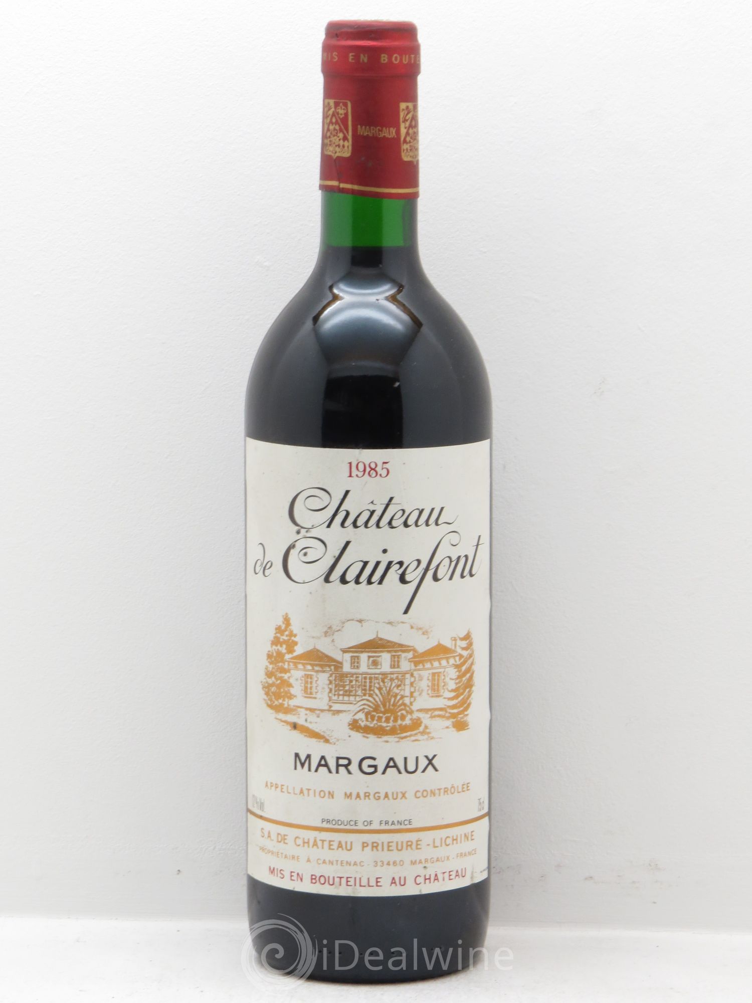 Bordeaux Margaux Château Clairefont 1984 - Posten von 1 Flasche - 0