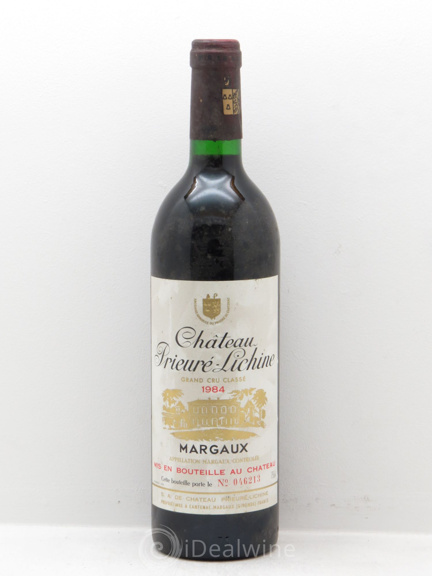 Château Prieuré Lichine 4ème Grand Cru Classé 1984 - Lot de 6 bouteilles - 0