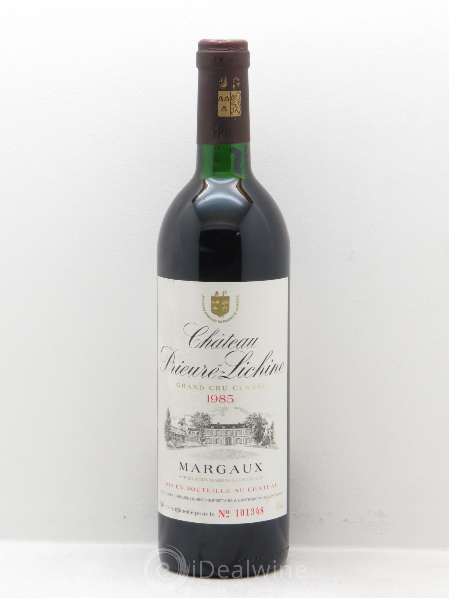 Château Prieuré Lichine 4ème Grand Cru Classé 1985 - Lot de 6 bouteilles - 0