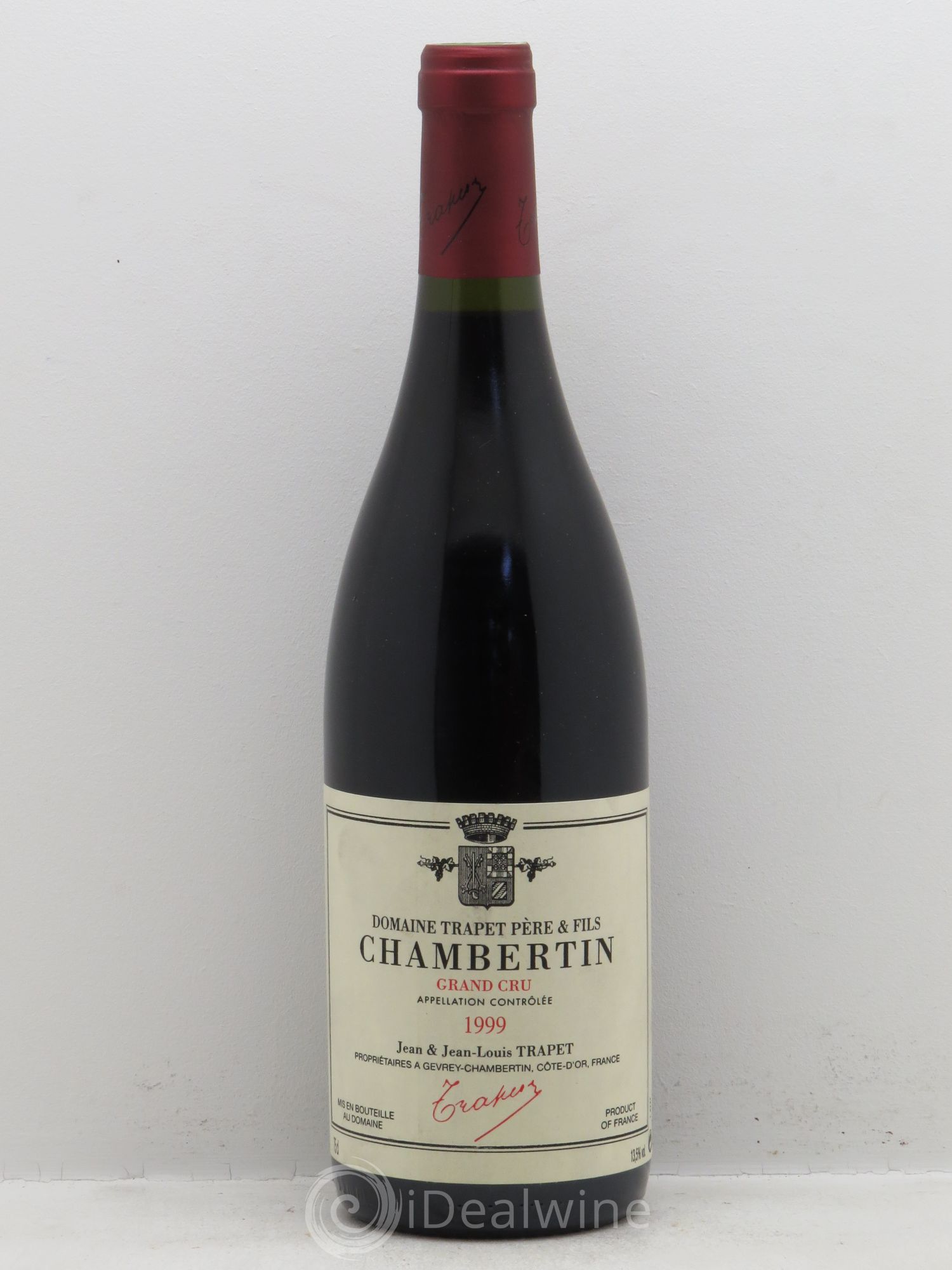 Chambertin Grand Cru 1999 - Lot de 1 bouteille - 0