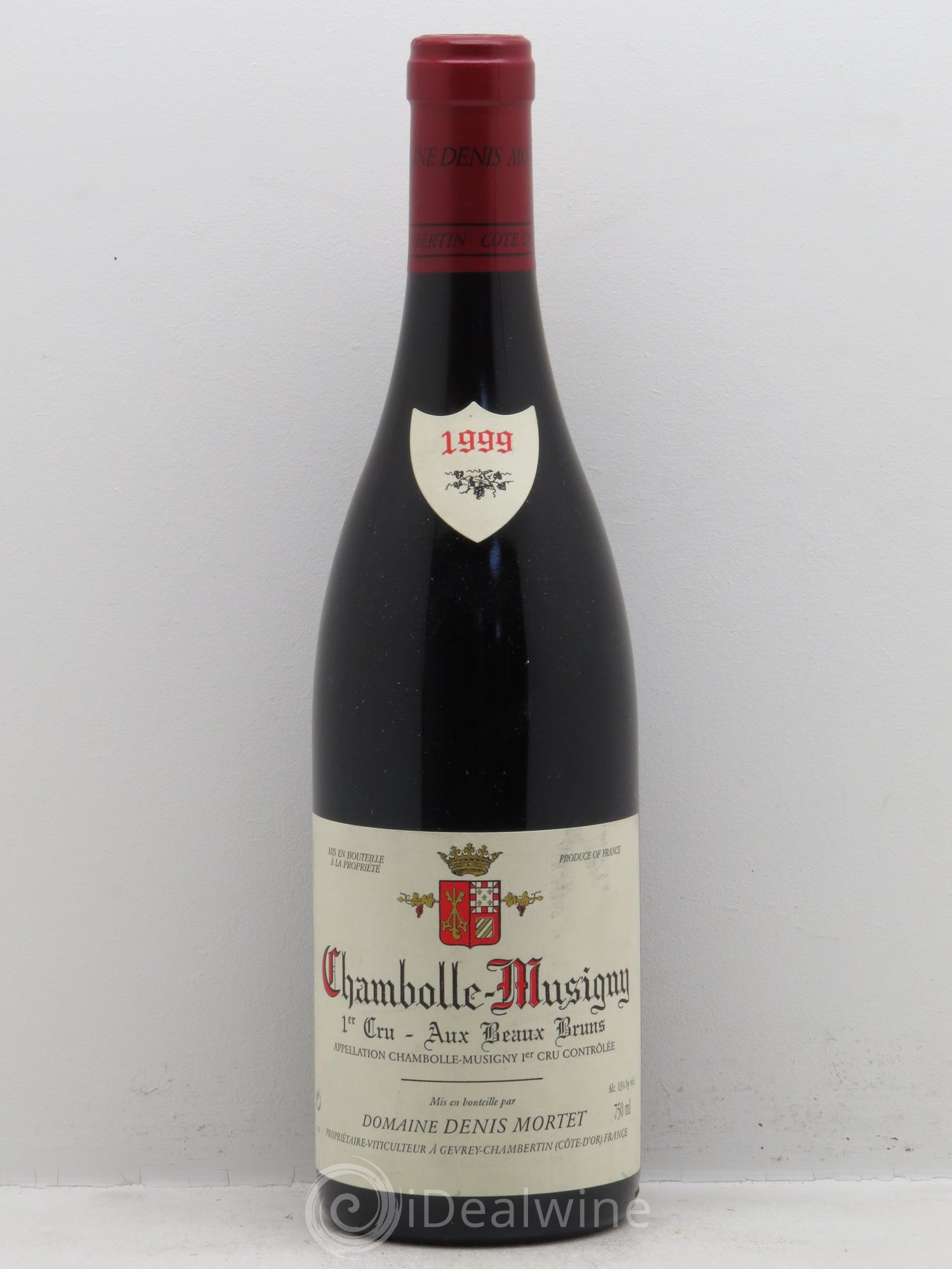 Chambolle-Musigny 1er Cru Aux Beaux Bruns Denis Mortet (Domaine) 1999 - Lot de 1 bouteille - 0