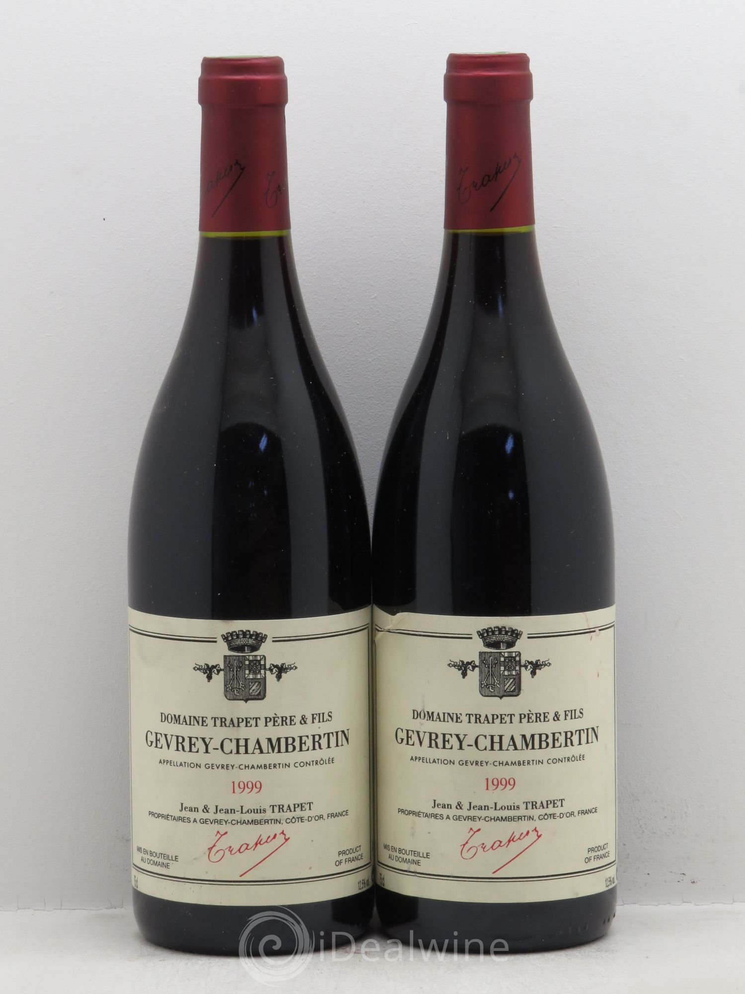 Gevrey-Chambertin 1999 - Lot de 2 bouteilles - 0