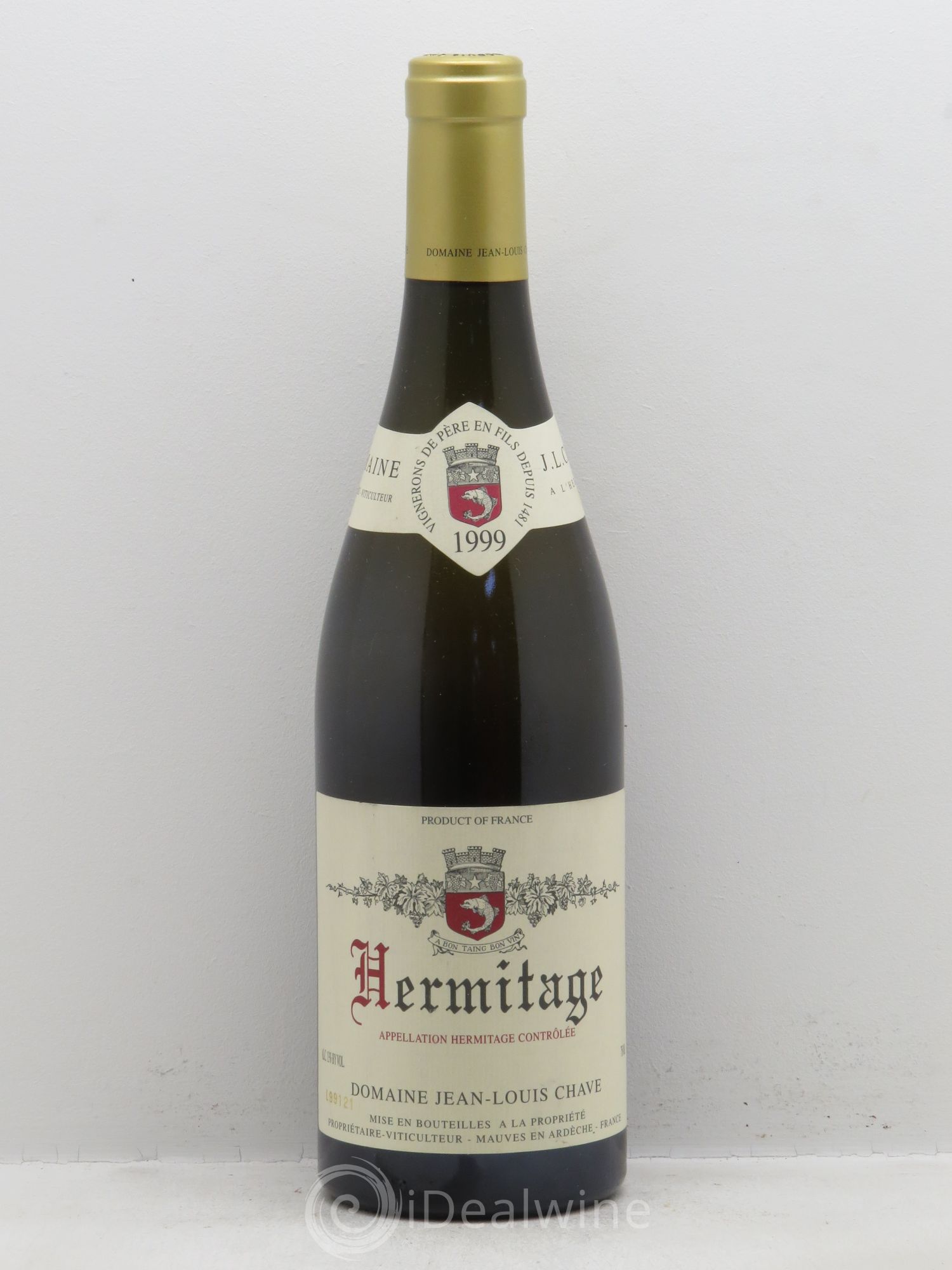 Hermitage Jean-Louis Chave 1999 - Lot de 1 bouteille - 0
