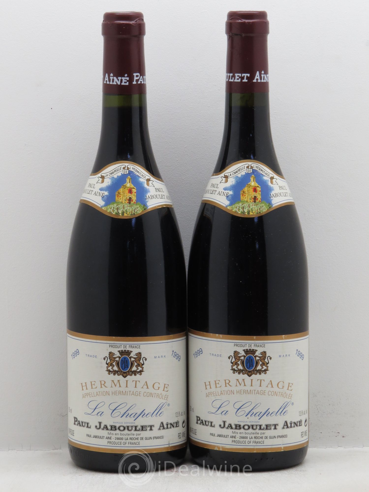 Hermitage La Chapelle Paul Jaboulet Ainé 1999 - Lot de 2 bouteilles - 0