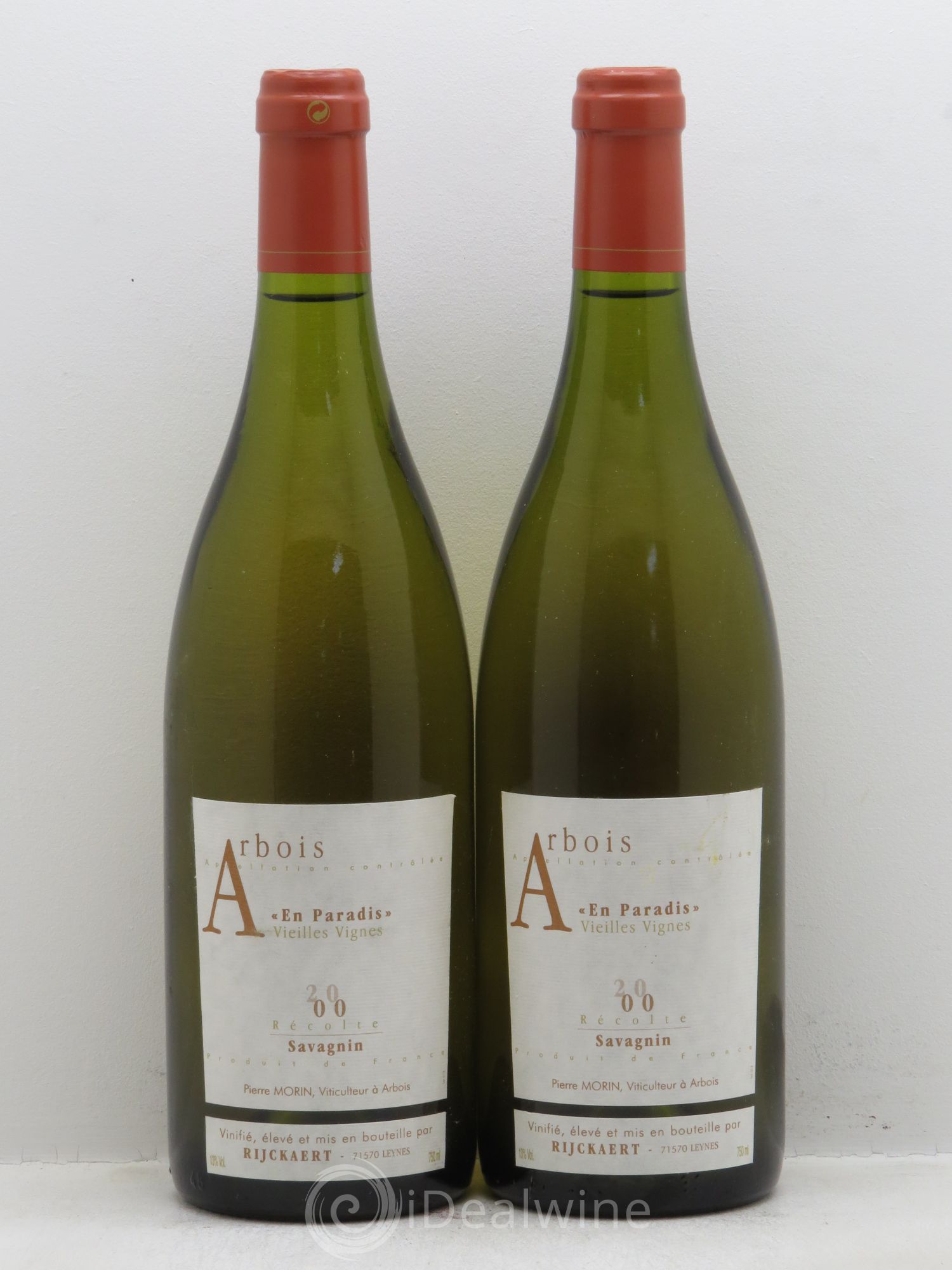 Arbois "en Paradis Savagnin" Domaine Ryckaert 2000 - Posten von 2 Flaschen - 0