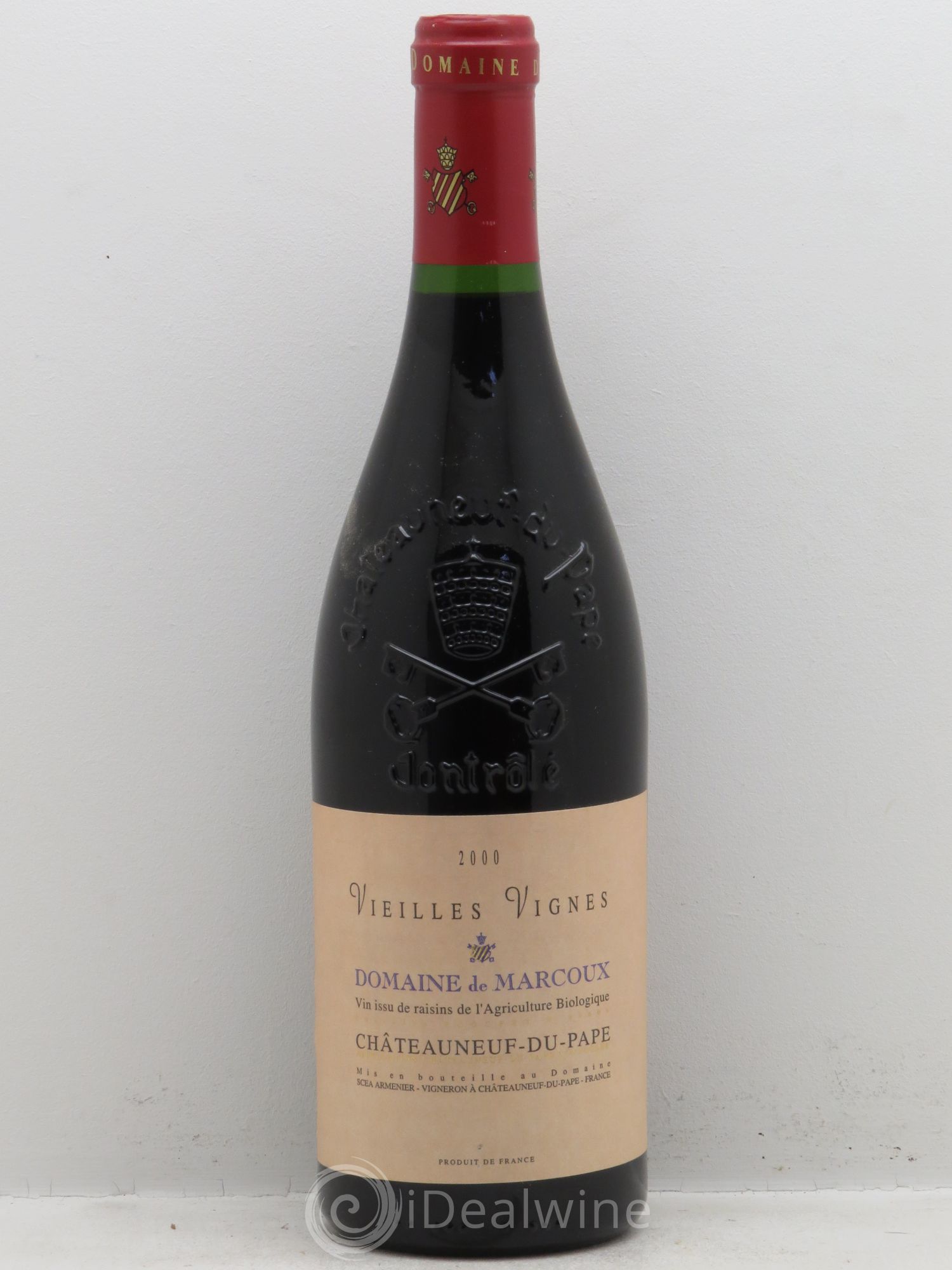 Châteauneuf-du-Pape Vieilles Vignes Marcoux (Domaine de) 2000 - Lot de 1 bouteille - 0