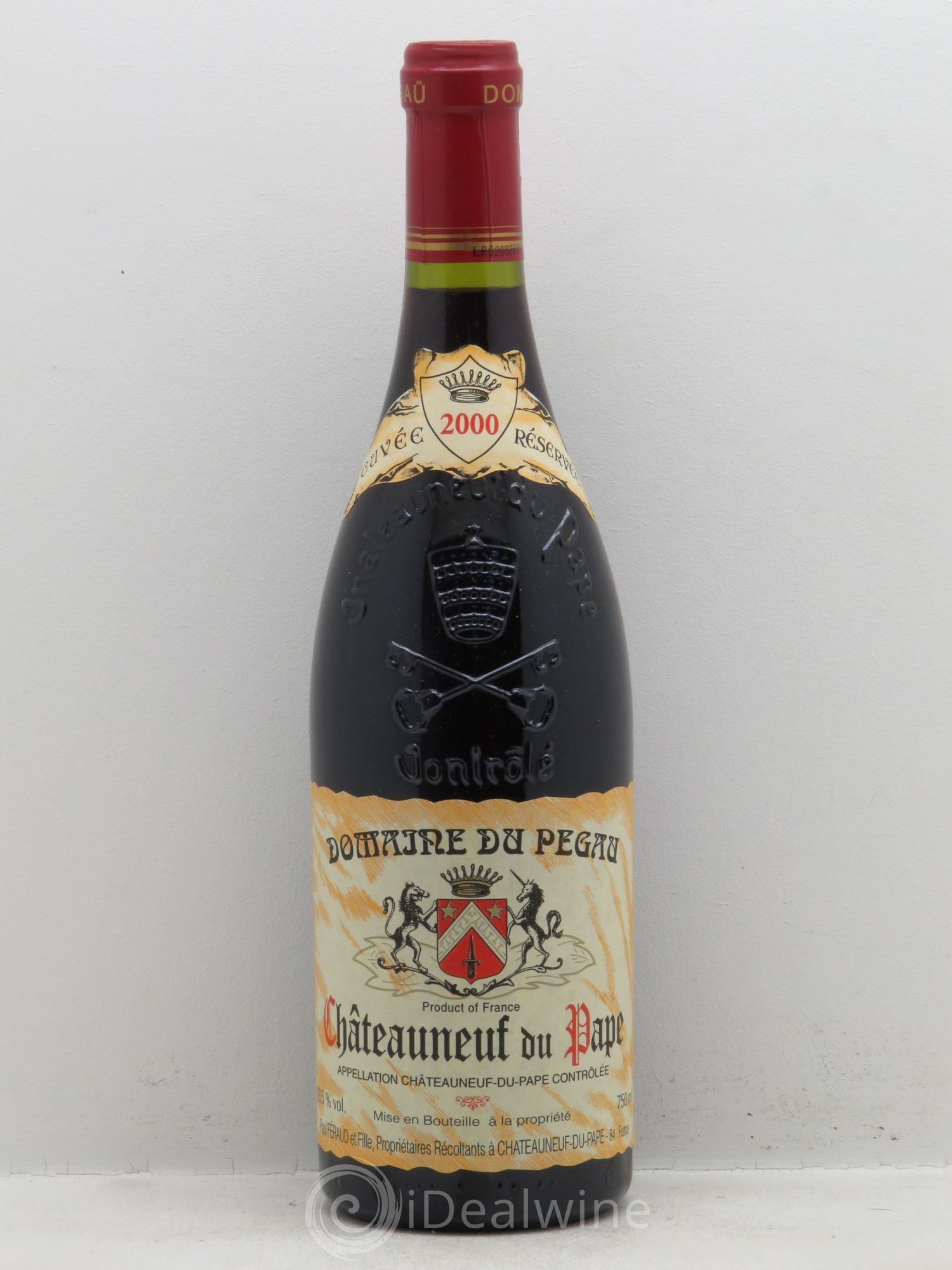 Châteauneuf-du-Pape Domaine du Pégau Cuvée Réservée Paul et Laurence Féraud 2000 - Lot de 1 bouteille - 0