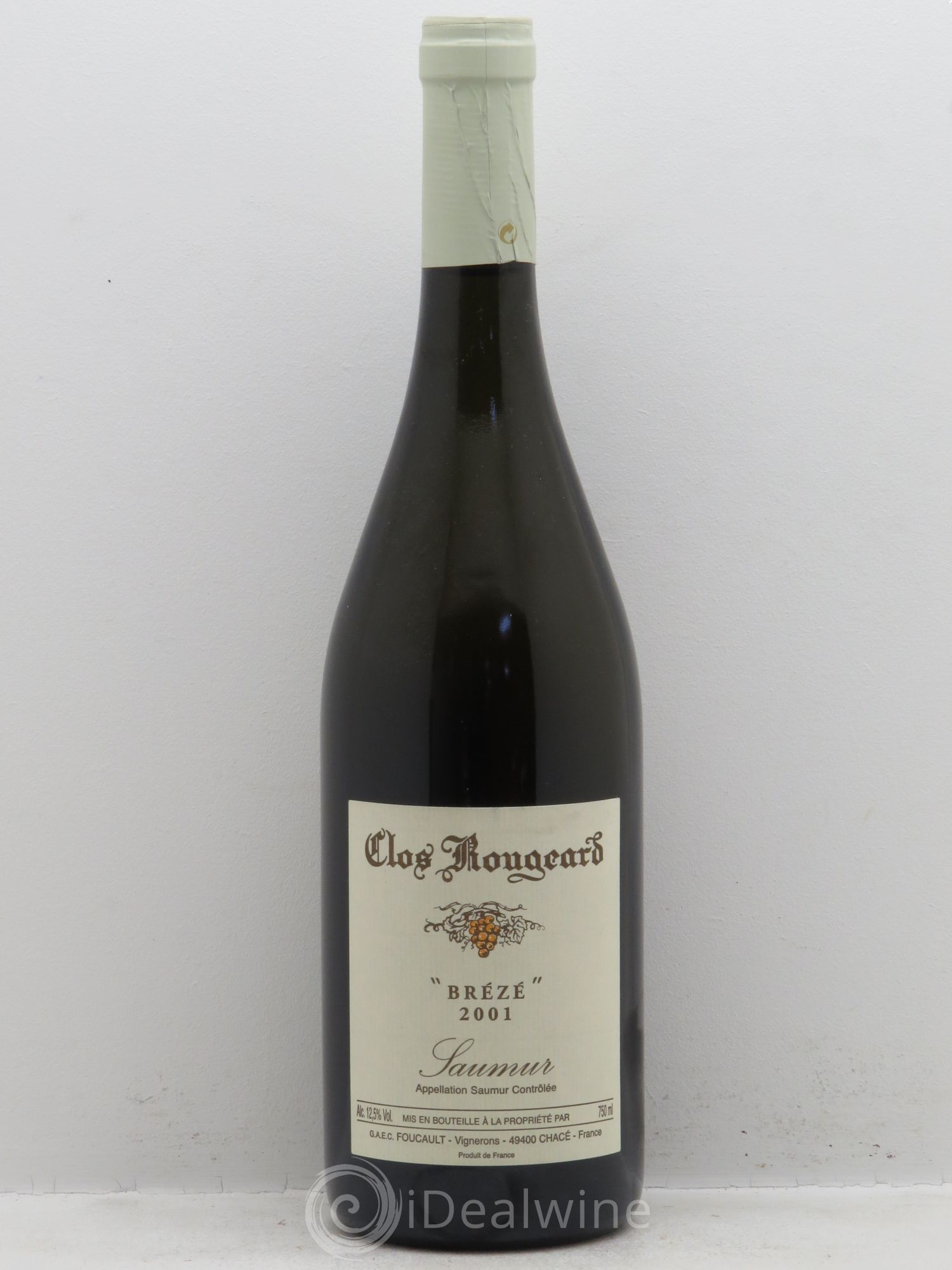 Saumur Brézé Clos Rougeard 2001 - Lot de 1 bouteille - 0