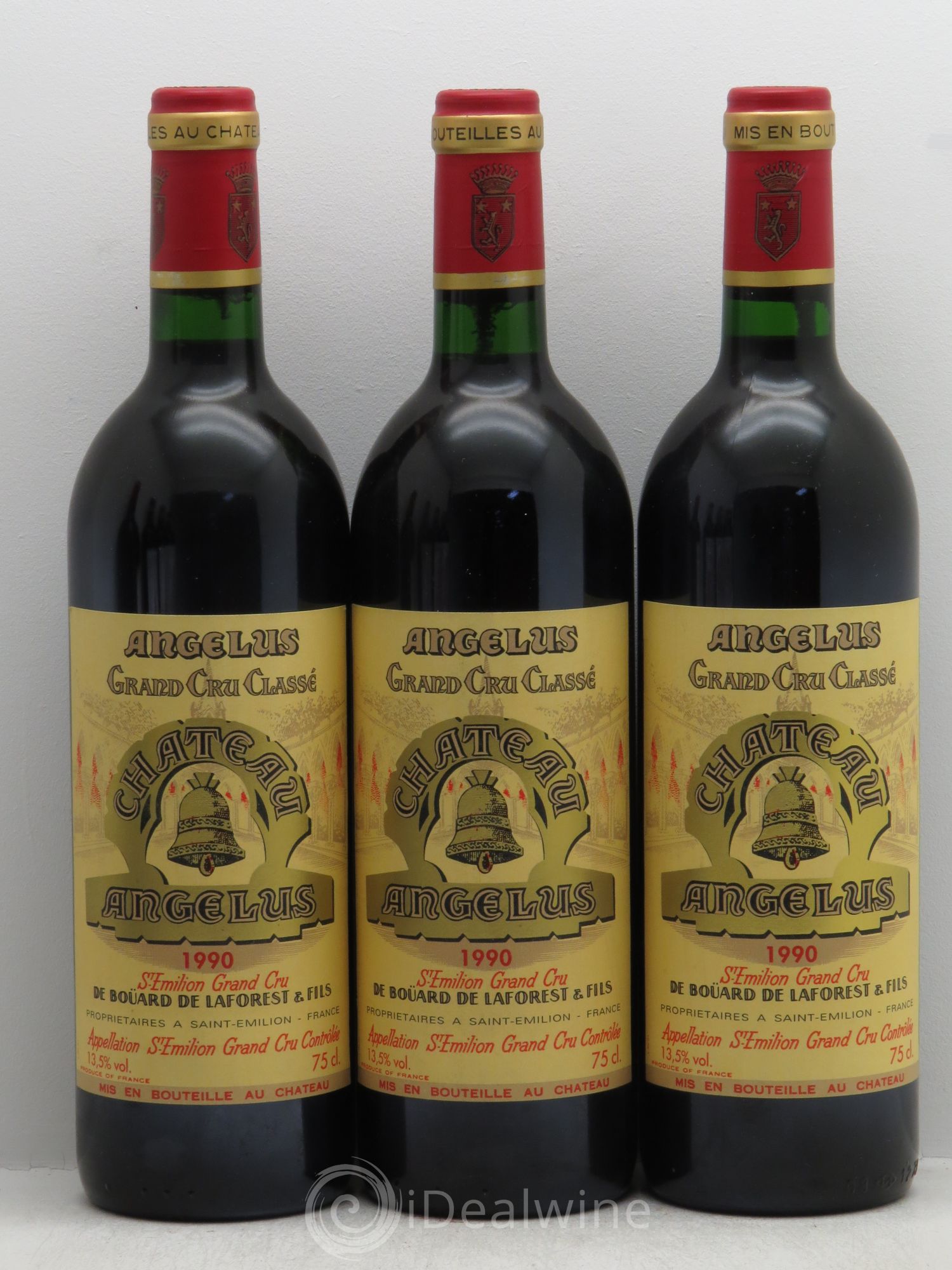Château Angélus 1er Grand Cru Classé A 1990 - Lot de 6 bouteilles - 2