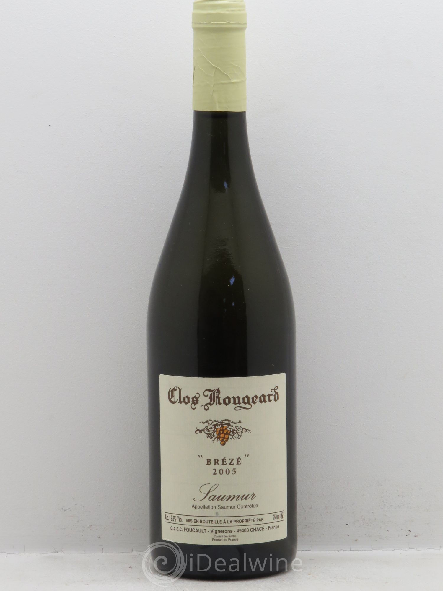 Saumur Brézé Clos Rougeard 2005 - Lot de 1 bouteille - 0