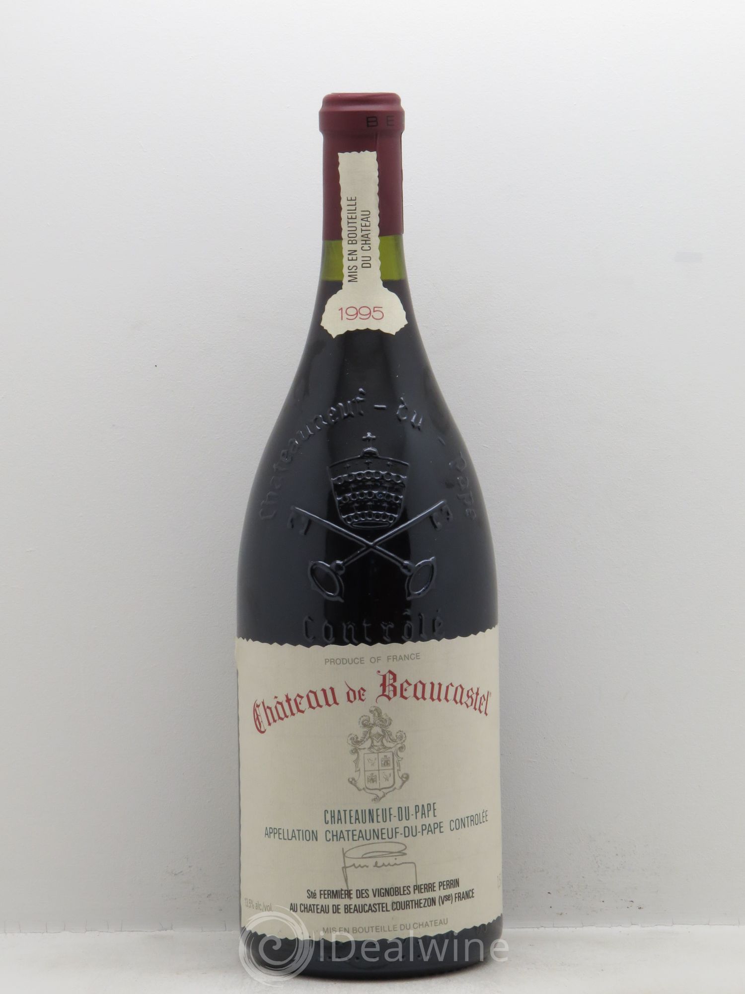 Châteauneuf-du-Pape Château de Beaucastel Famille Perrin 1995 - Lot de 1 magnum - 0