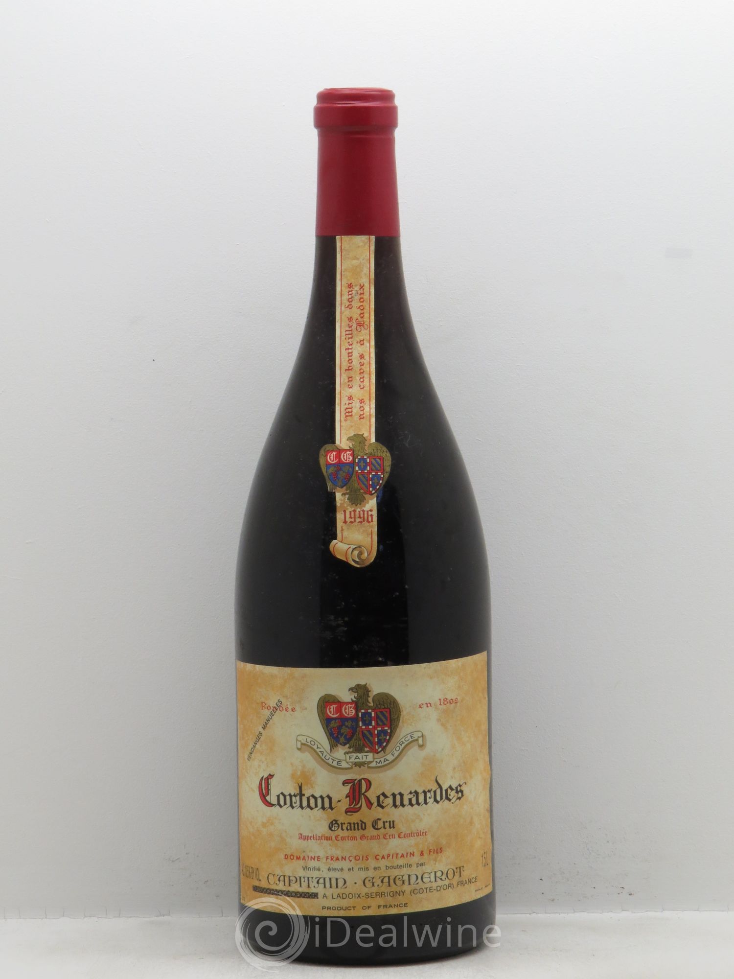 Corton Grand Cru Domaine Capitain-Gagnerot 1996 - Posten von 1 Magnum - 0
