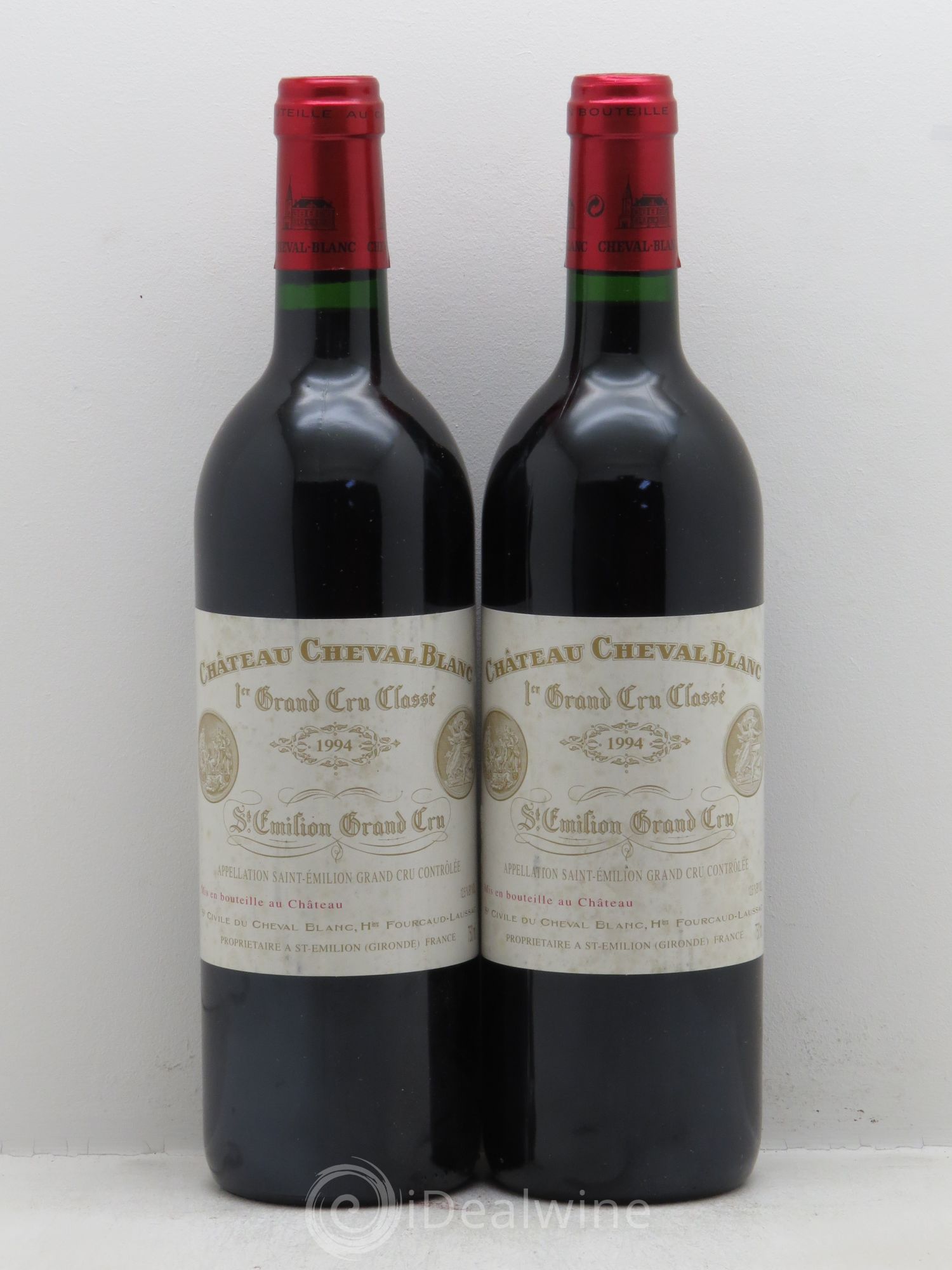 Château Cheval Blanc 1er Grand Cru Classé A 1994 - Lot de 2 bouteilles - 0