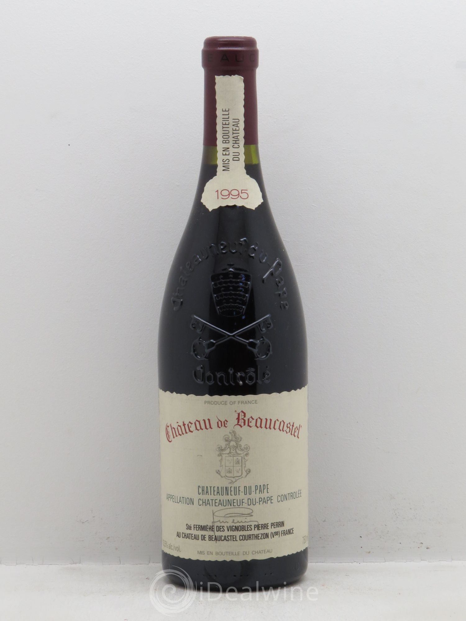Châteauneuf-du-Pape Château de Beaucastel Famille Perrin 1995 - Lot de 1 bouteille - 0