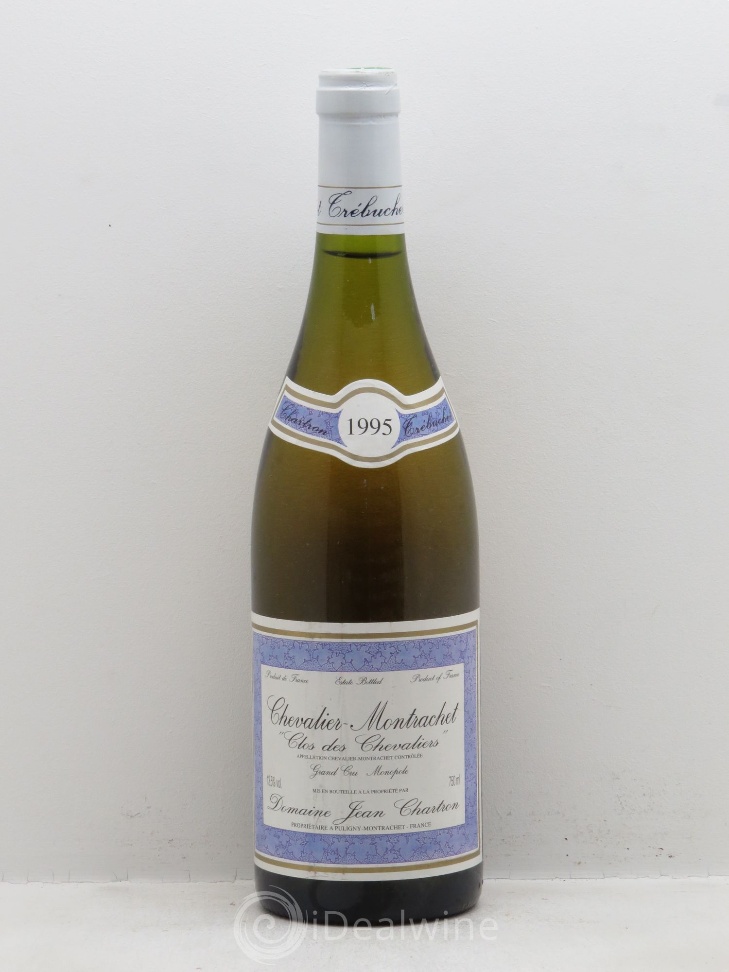 Chevalier-Montrachet Grand Cru "Clos des Chevaliers" Domaine J.Chartron 1995 - Posten von 1 Flasche - 0